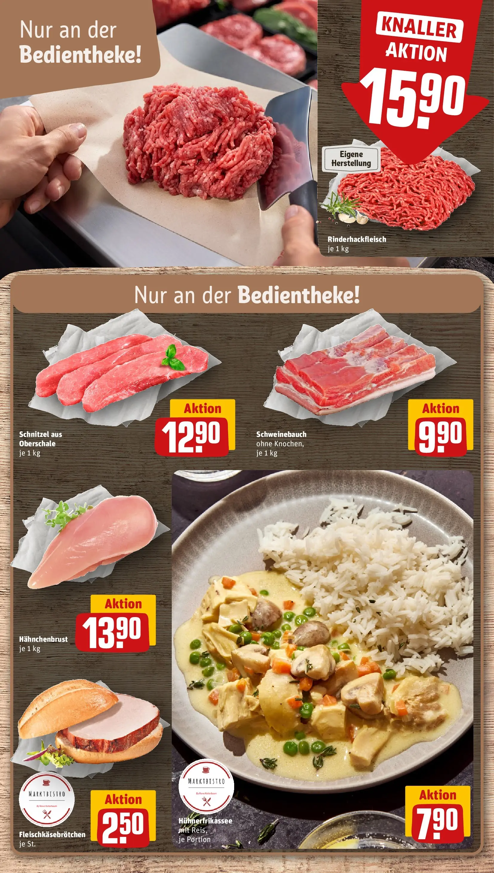 REWE Prospekt ab 16.02.2026 zum Blättern » Angebote | Seite: 14 | Produkte: Schweinebauch, Schnitzel, Hahnchenbrust