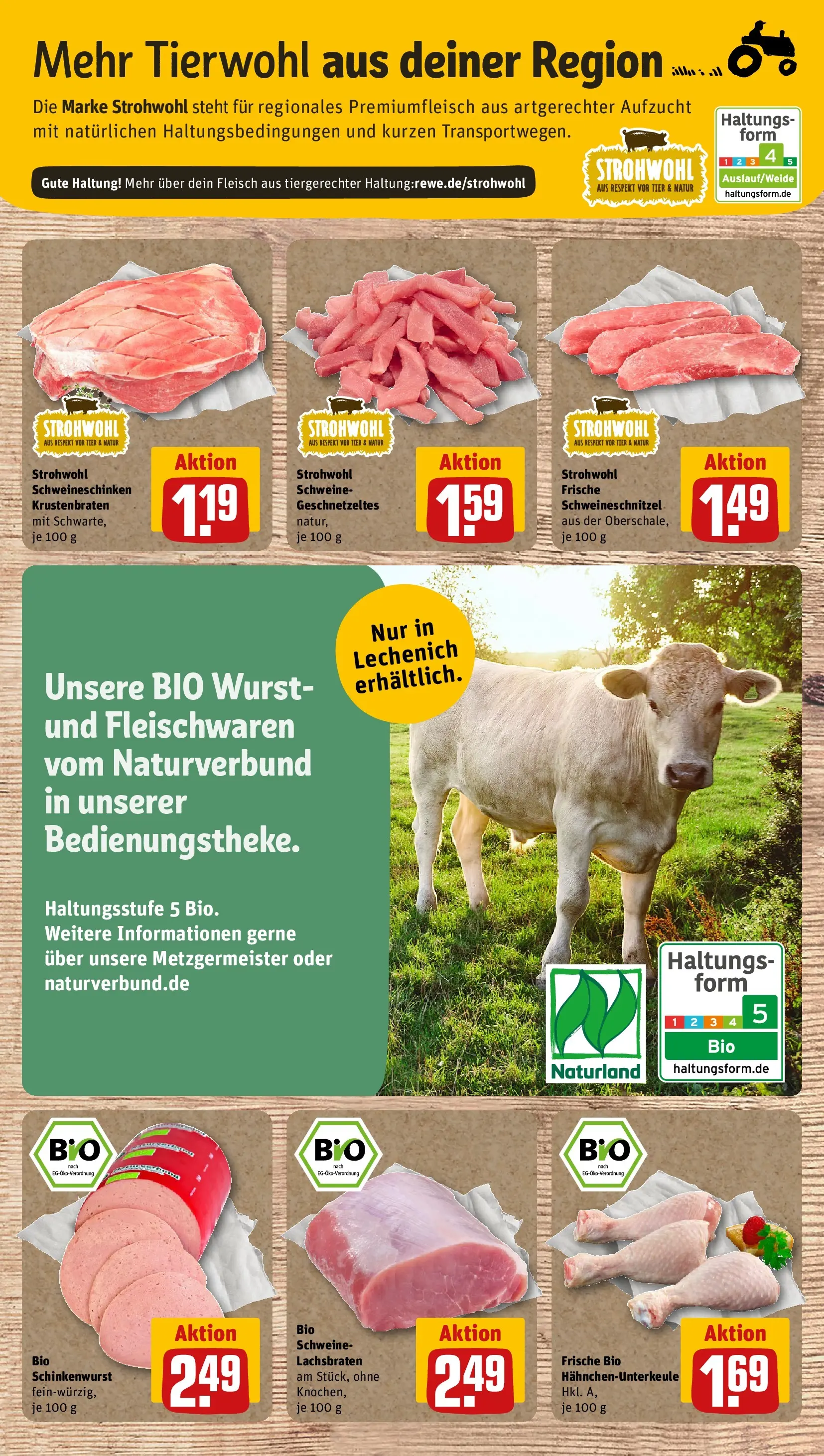 REWE Prospekt ab 16.02.2026 zum Blättern » Angebote | Seite: 27 | Produkte: Krustenbraten, Wurst, Fleisch