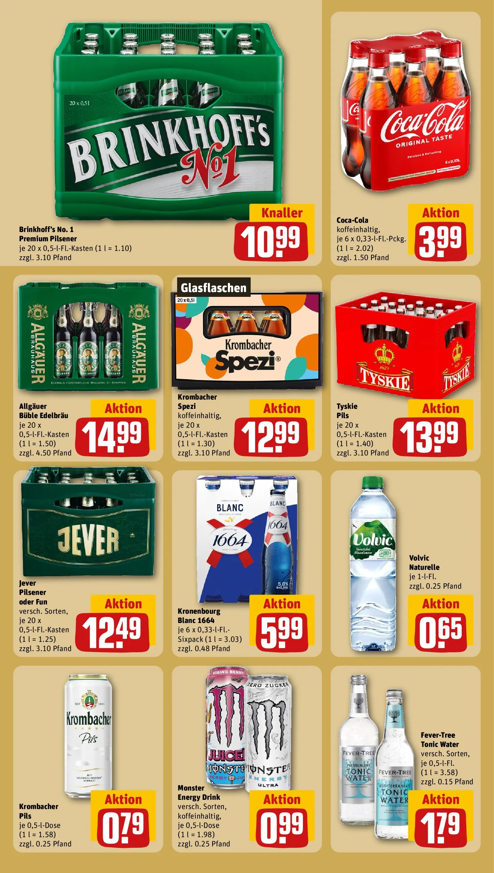 REWE Prospekt ab 16.02.2026 zum Blättern » Angebote | Seite: 22 | Produkte: Energy, Pils, Zucker, Volvic
