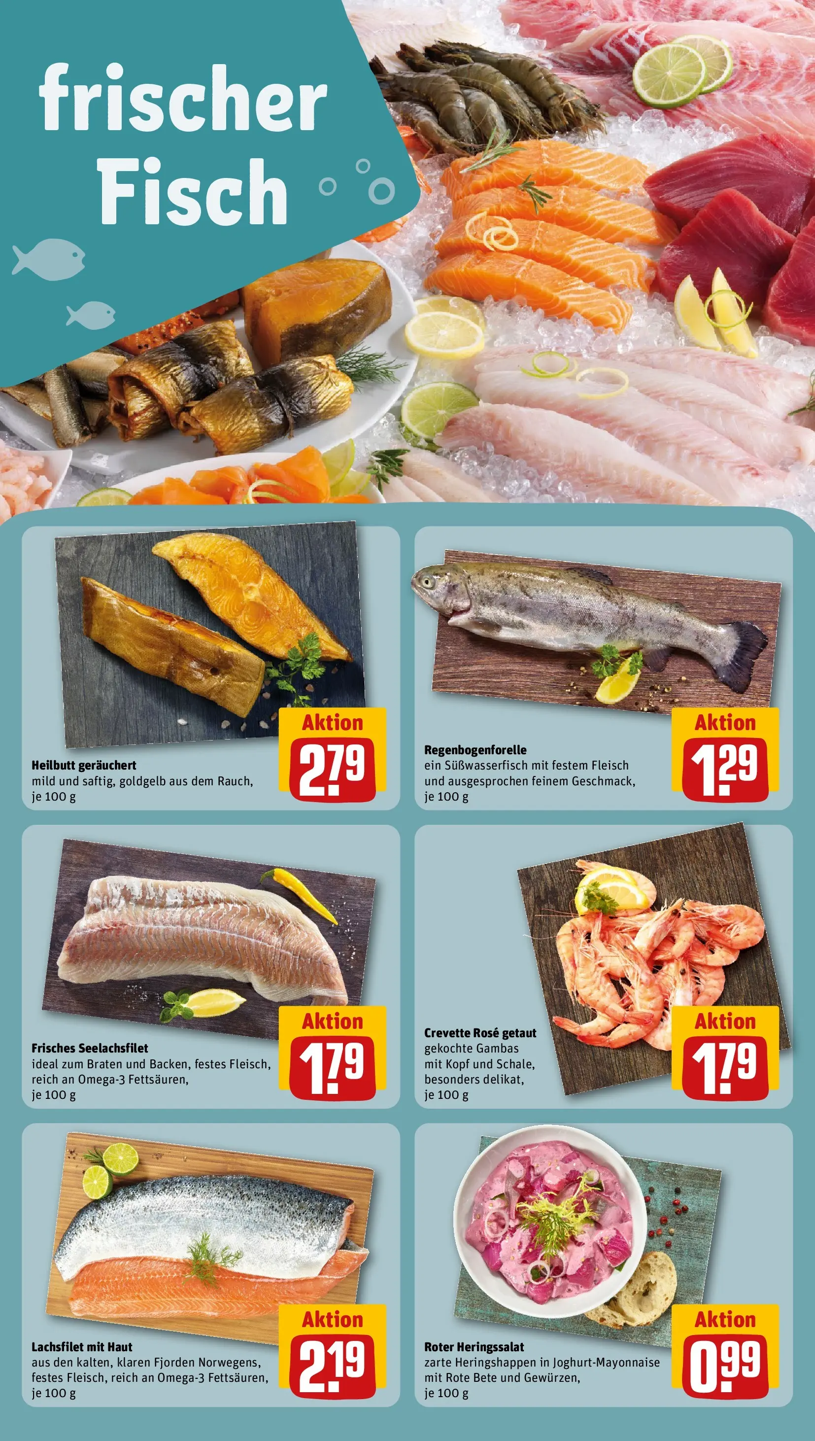 REWE Prospekt ab 16.02.2026 zum Blättern » Angebote | Seite: 31 | Produkte: Fisch, Fleisch