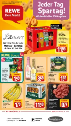 Rewe prospekt Weeze	 ab 16.02.2026 gültig