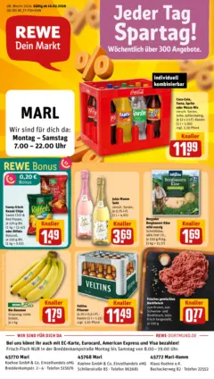 Rewe prospekt Marl	 ab 16.02.2026 gültig
