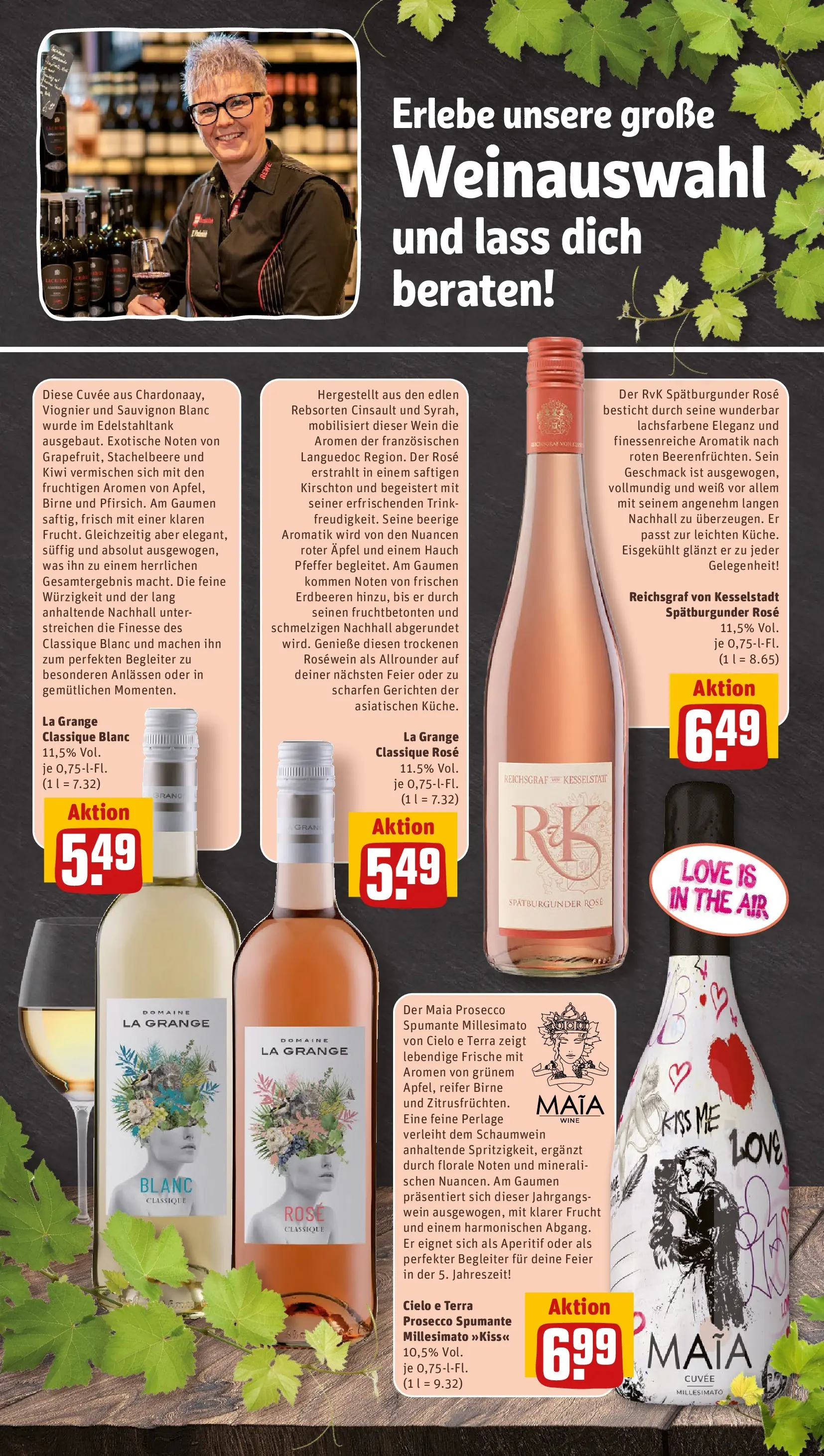 REWE Prospekt ab 16.02.2026 zum Blättern » Angebote | Seite: 32 | Produkte: Rosewein, Äpfel, Wein, Erdbeeren