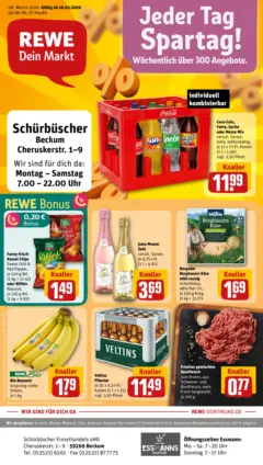 Rewe prospekt Beckum ab 16.02.2026 gültig Rewe prospekt Beckum ab 16.02.2026 gültig