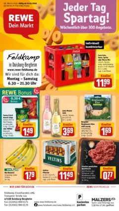 Rewe prospekt Duisburg / Bergheim	 ab 16.02.2026 gültig