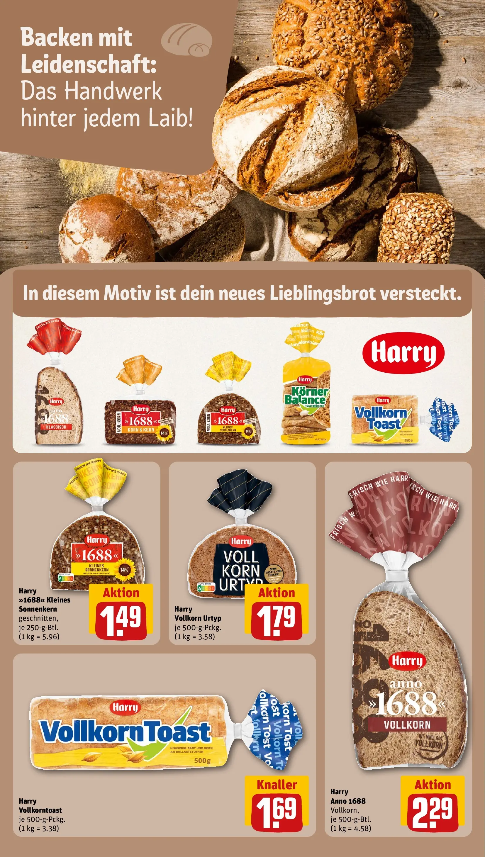 REWE Prospekt ab 16.02.2026 zum Blättern » Angebote | Seite: 12 | Produkte: Toast
