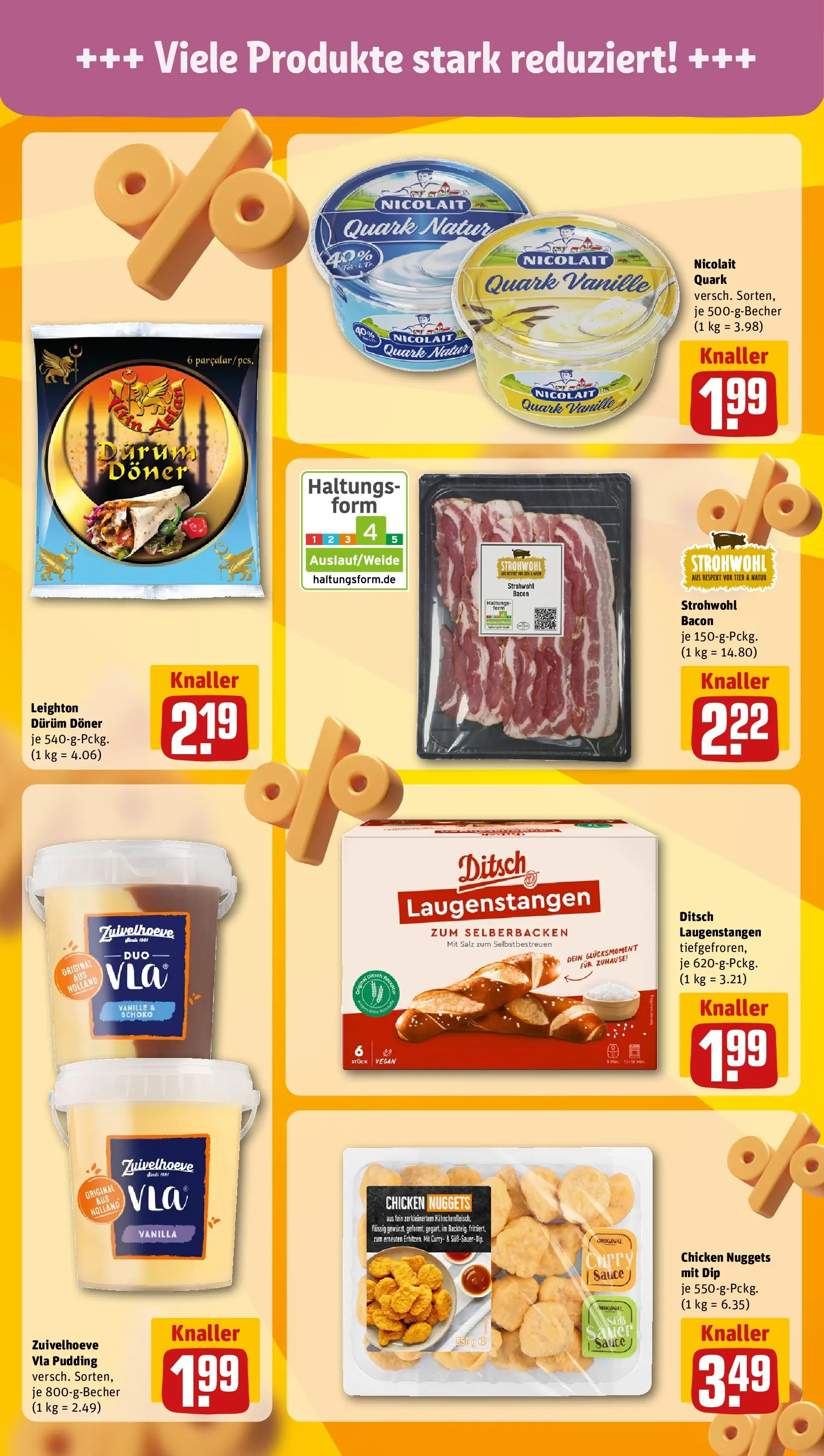 REWE Prospekt ab 16.02.2026 zum Blättern » Angebote | Seite: 9 | Produkte: Quark, Pudding, Salz