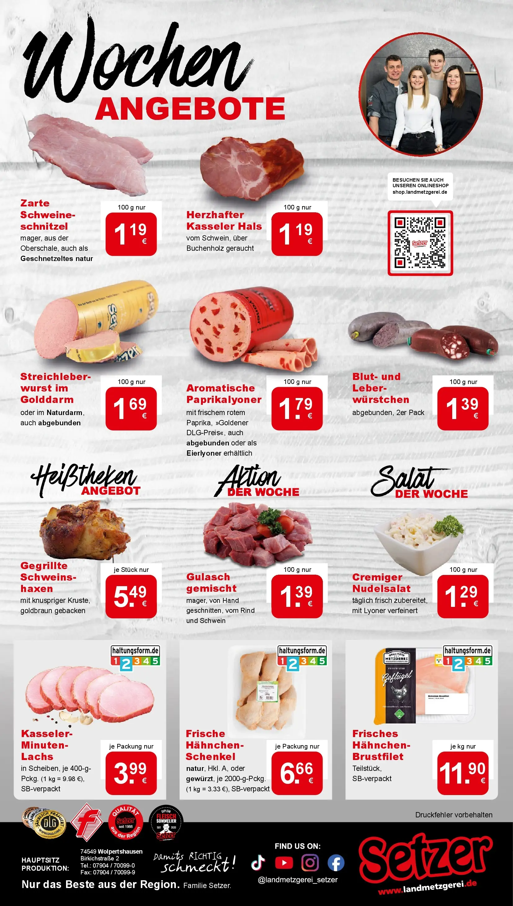 REWE Prospekt ab 16.02.2026 zum Blättern » Angebote | Seite: 10 | Produkte: Hahnchen, Schnitzel, Wurst, Salat