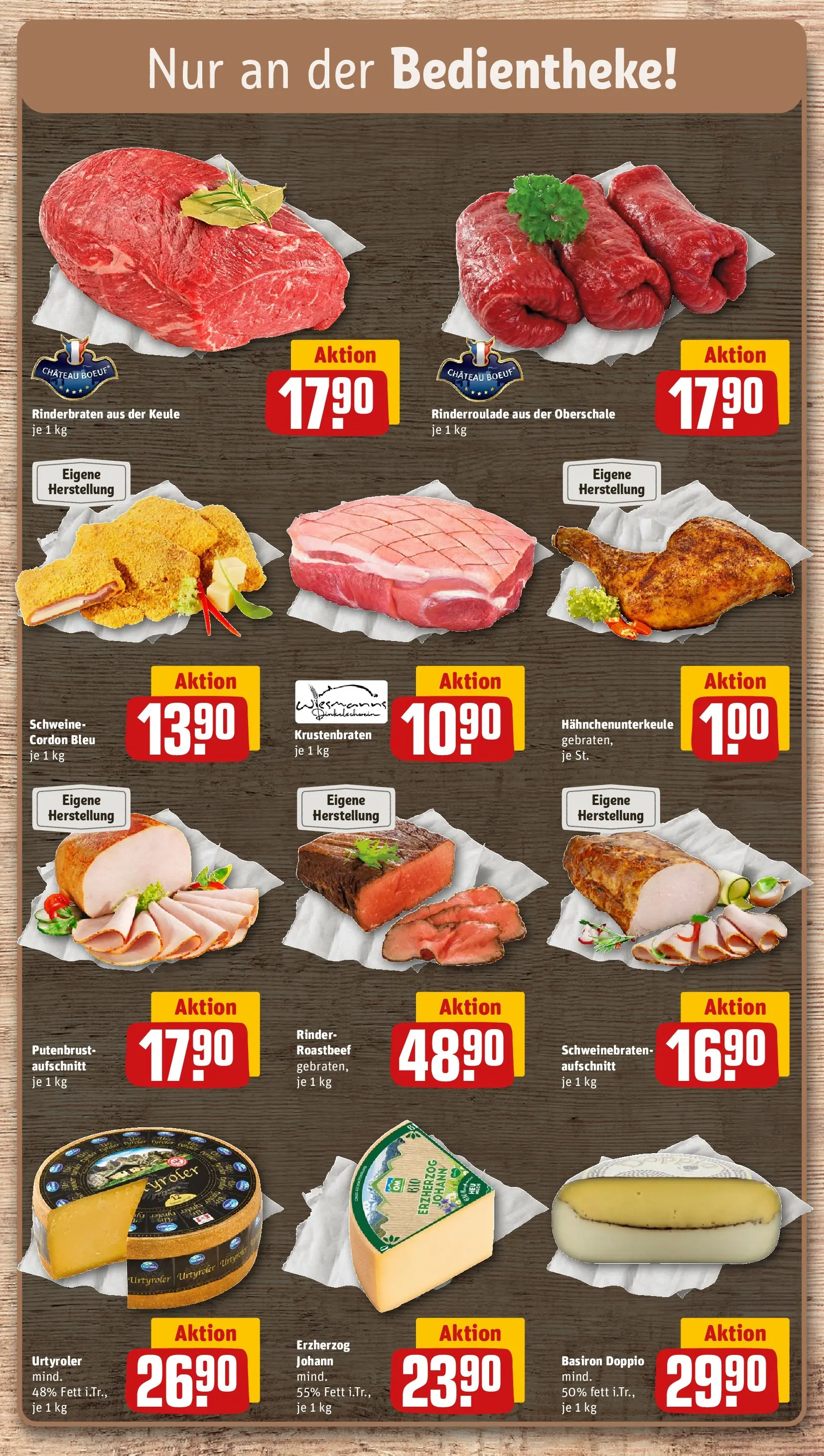 REWE Prospekt ab 16.02.2026 zum Blättern » Angebote | Seite: 12 | Produkte: Rinderbraten, Krustenbraten, Roastbeef