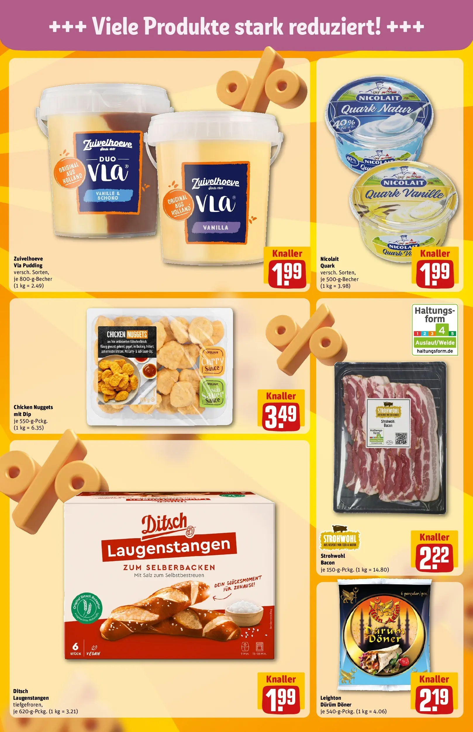 REWE Prospekt ab 16.02.2026 zum Blättern » Angebote | Seite: 9 | Produkte: Quark, Rum, Pudding, Salz