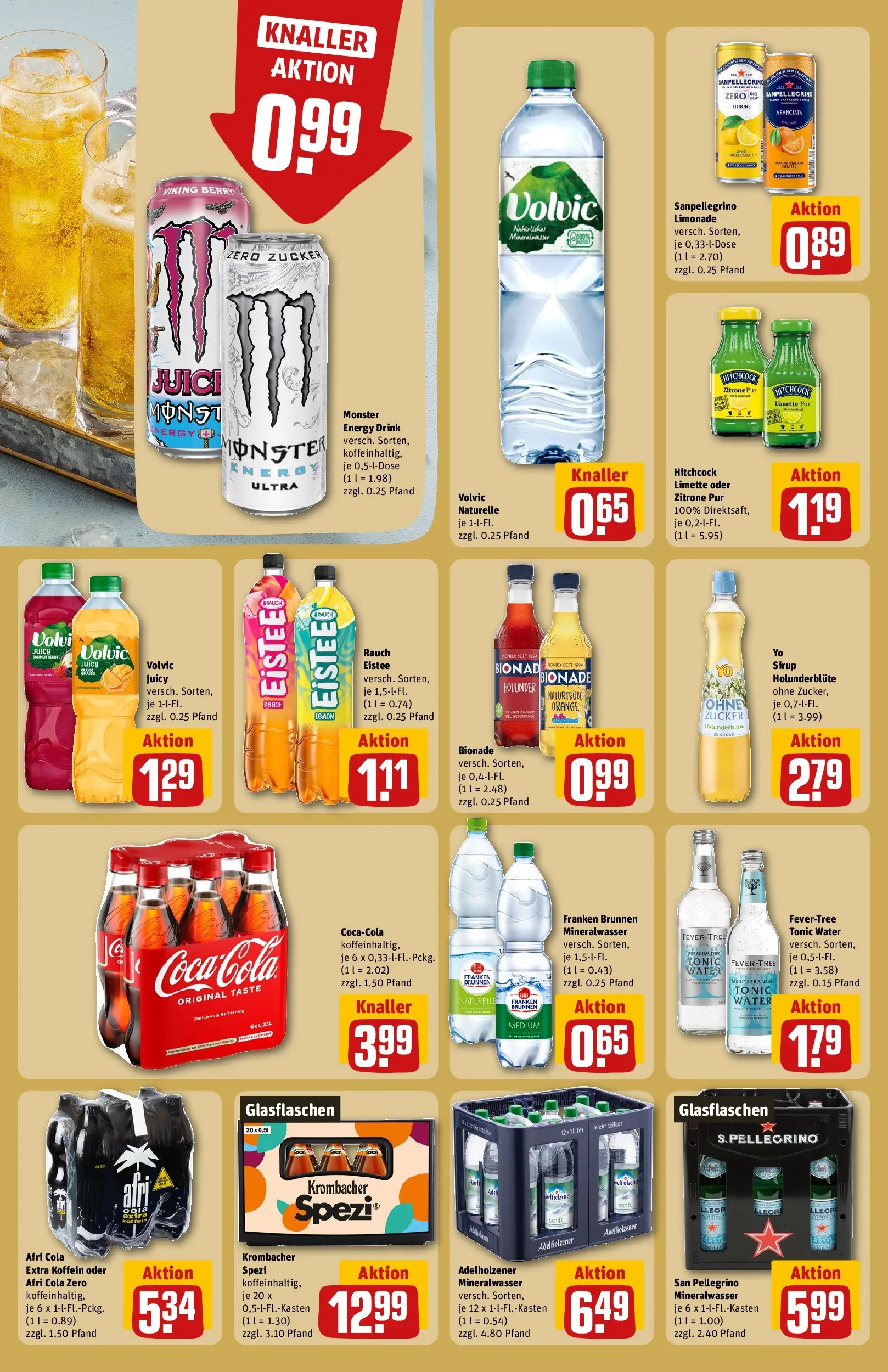 REWE Prospekt ab 16.02.2026 zum Blättern » Angebote | Seite: 22 | Produkte: Bionade, Zucker, Zitrone, Krombacher