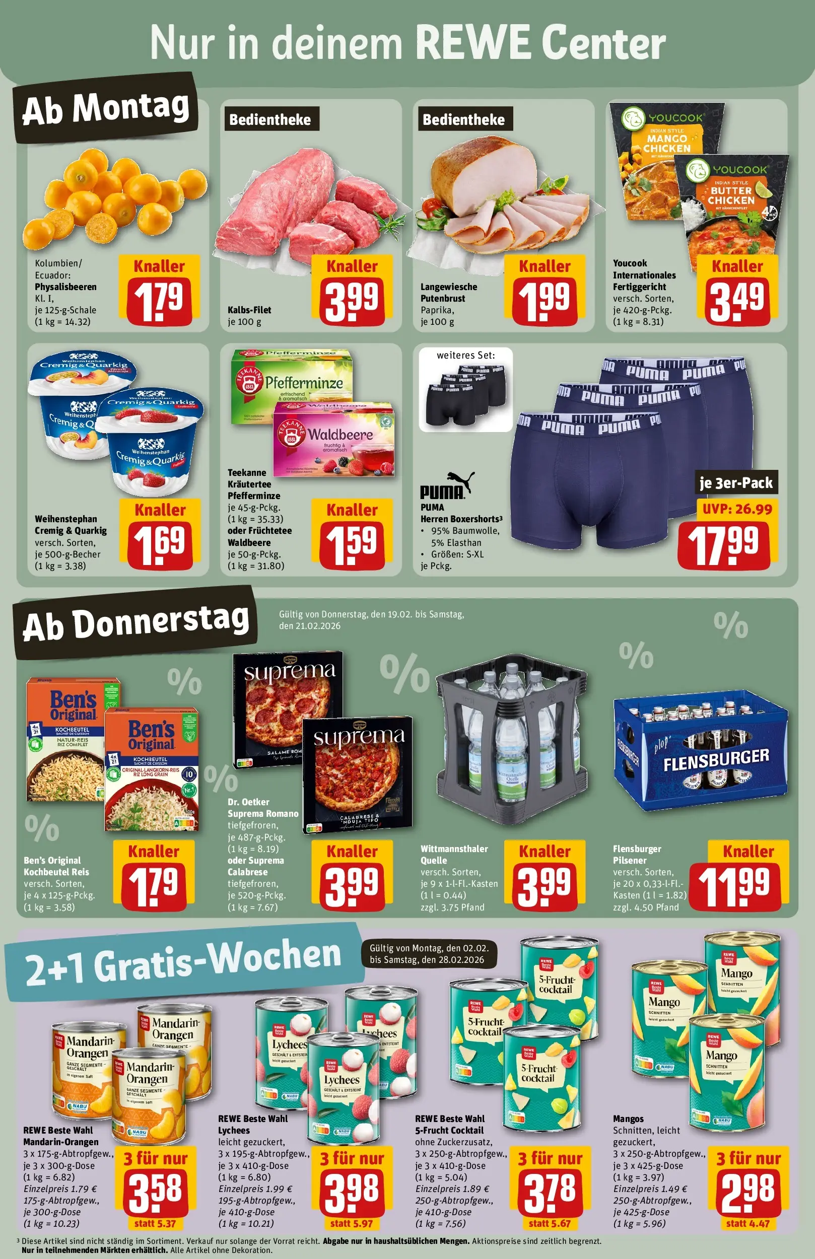 REWE Prospekt ab 16.02.2026 zum Blättern » Angebote | Seite: 3