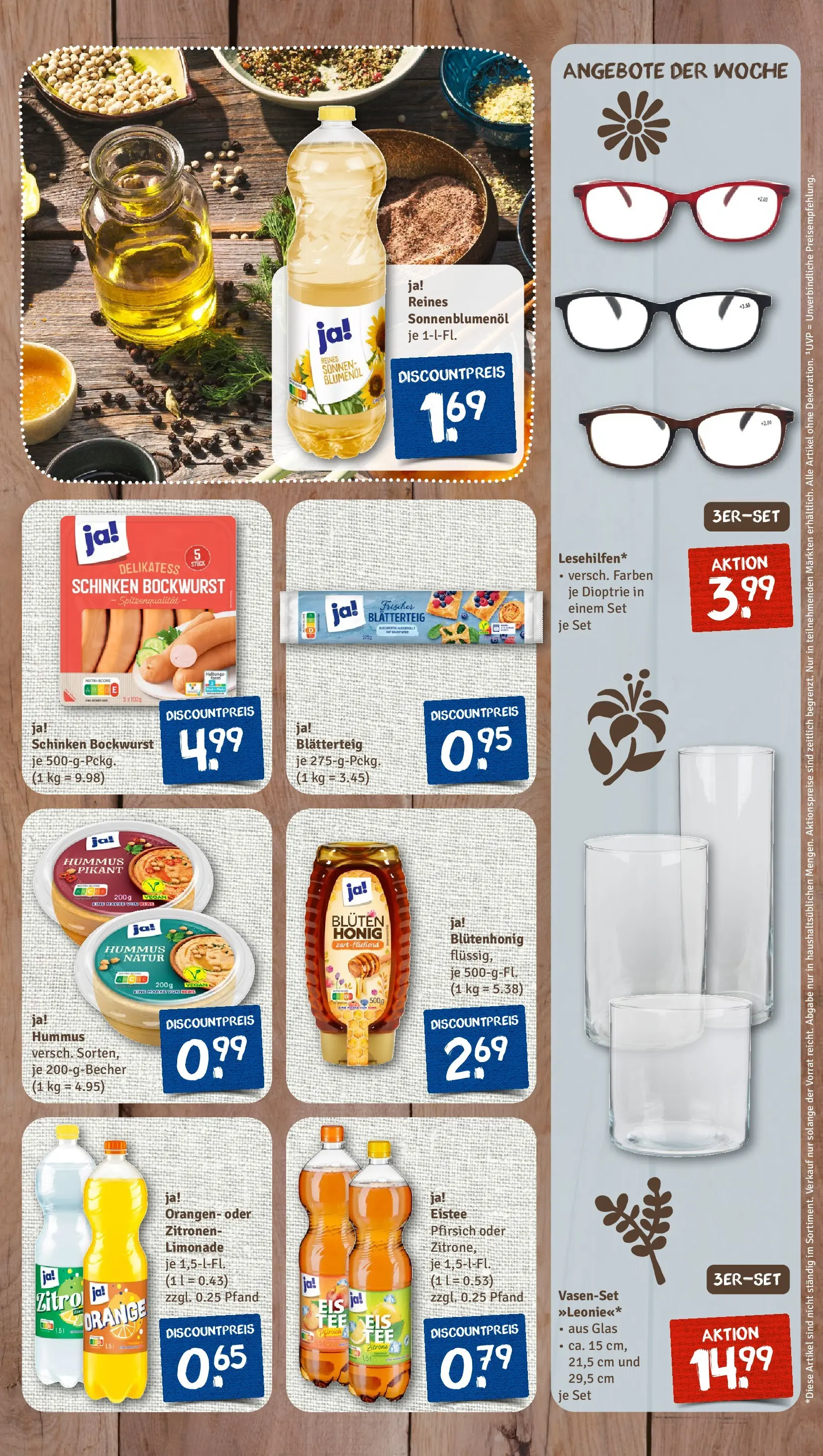 REWE Prospekt ab 16.02.2026 zum Blättern » Angebote | Seite: 7 | Produkte: Bockwurst, Zitrone, Eis, Zitronen