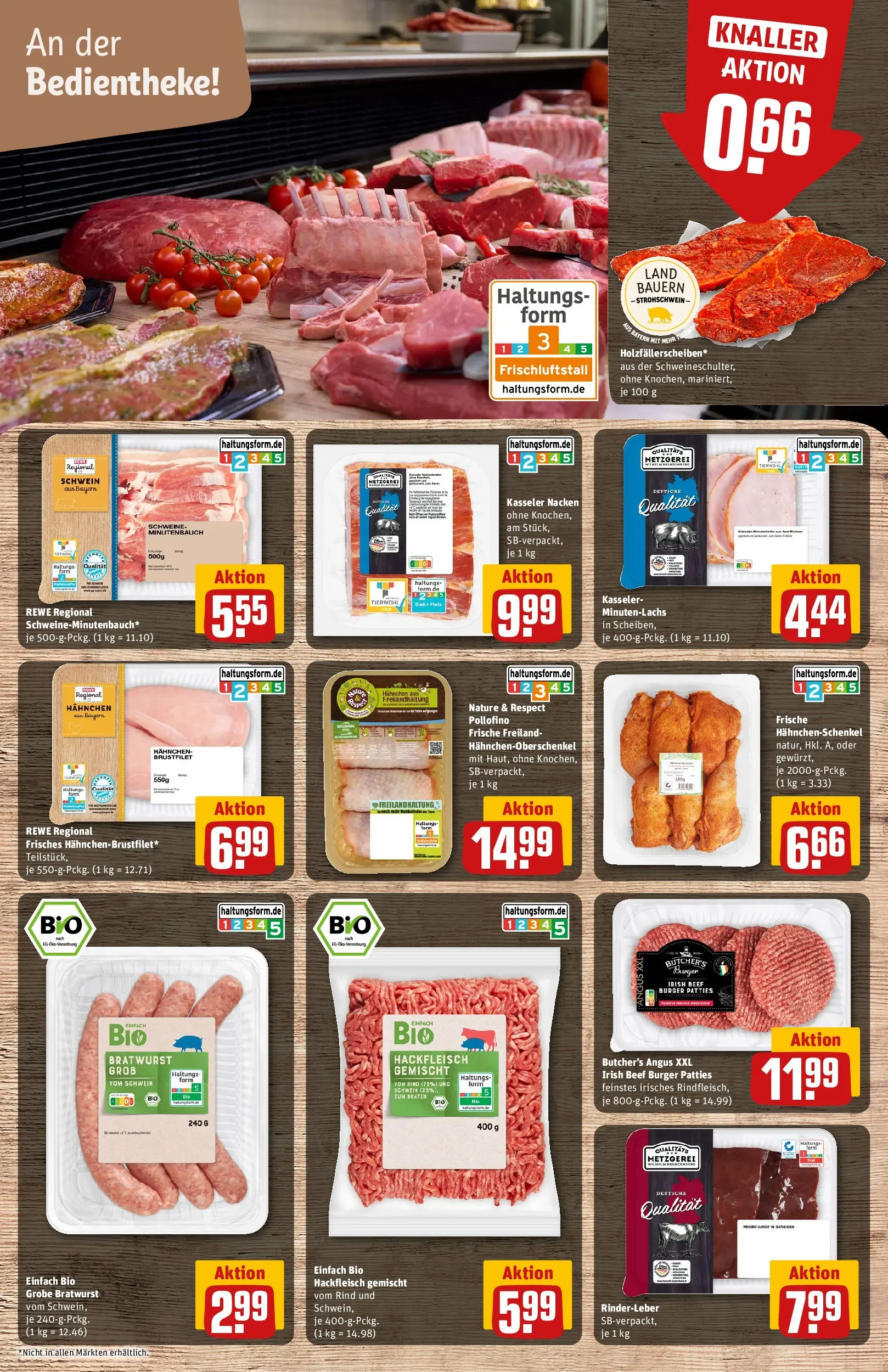 REWE Prospekt ab 16.02.2026 zum Blättern » Angebote | Seite: 12 | Produkte: Hahnchenschenkel, Bratwurst, Kasseler nacken, Hackfleisch