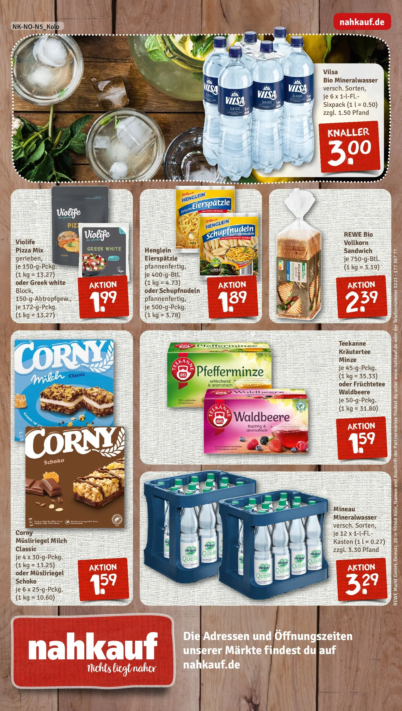 REWE Prospekt ab 16.02.2026 zum Blättern » Angebote | Seite: 8 | Produkte: Milch, Teekanne, Pasta, Pizza