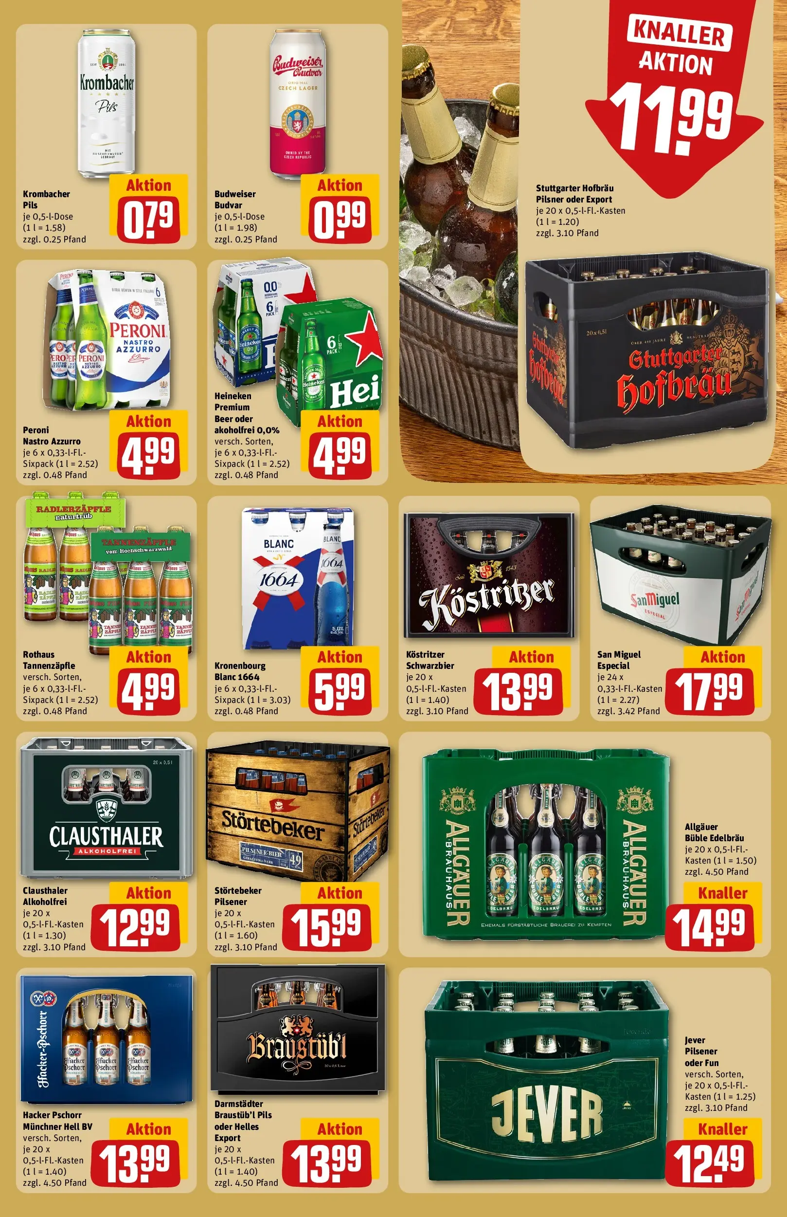 REWE Prospekt ab 16.02.2026 zum Blättern » Angebote | Seite: 25 | Produkte: Kostritzer, Pils, Jever, Budweiser