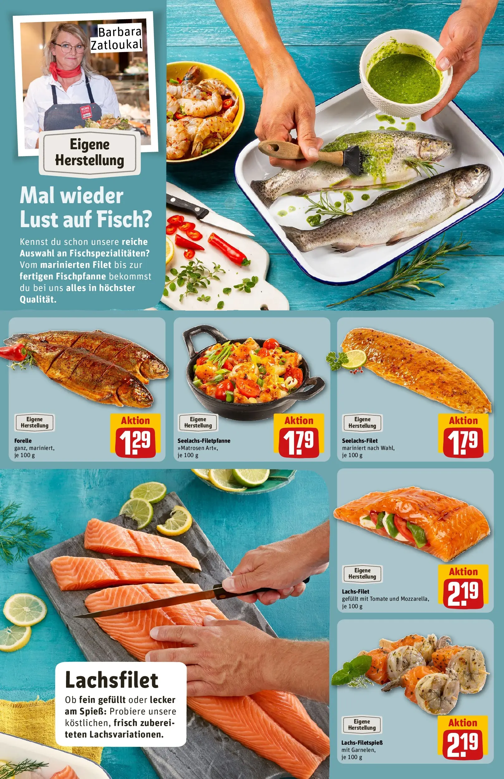 REWE Prospekt ab 16.02.2026 zum Blättern » Angebote | Seite: 16 | Produkte: Fisch