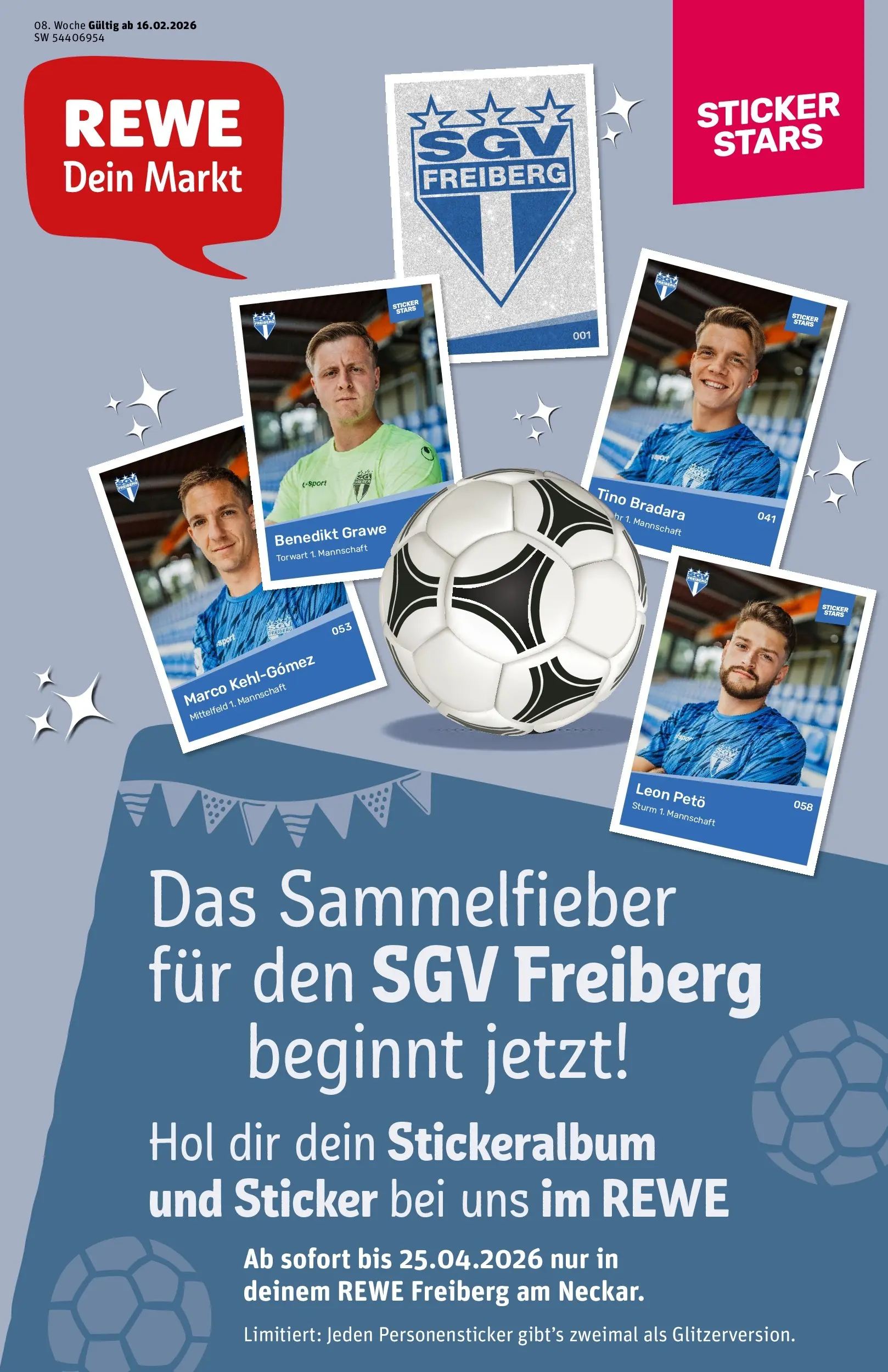 REWE Prospekt ab 16.02.2026 zum Blättern » Angebote | Seite: 1
