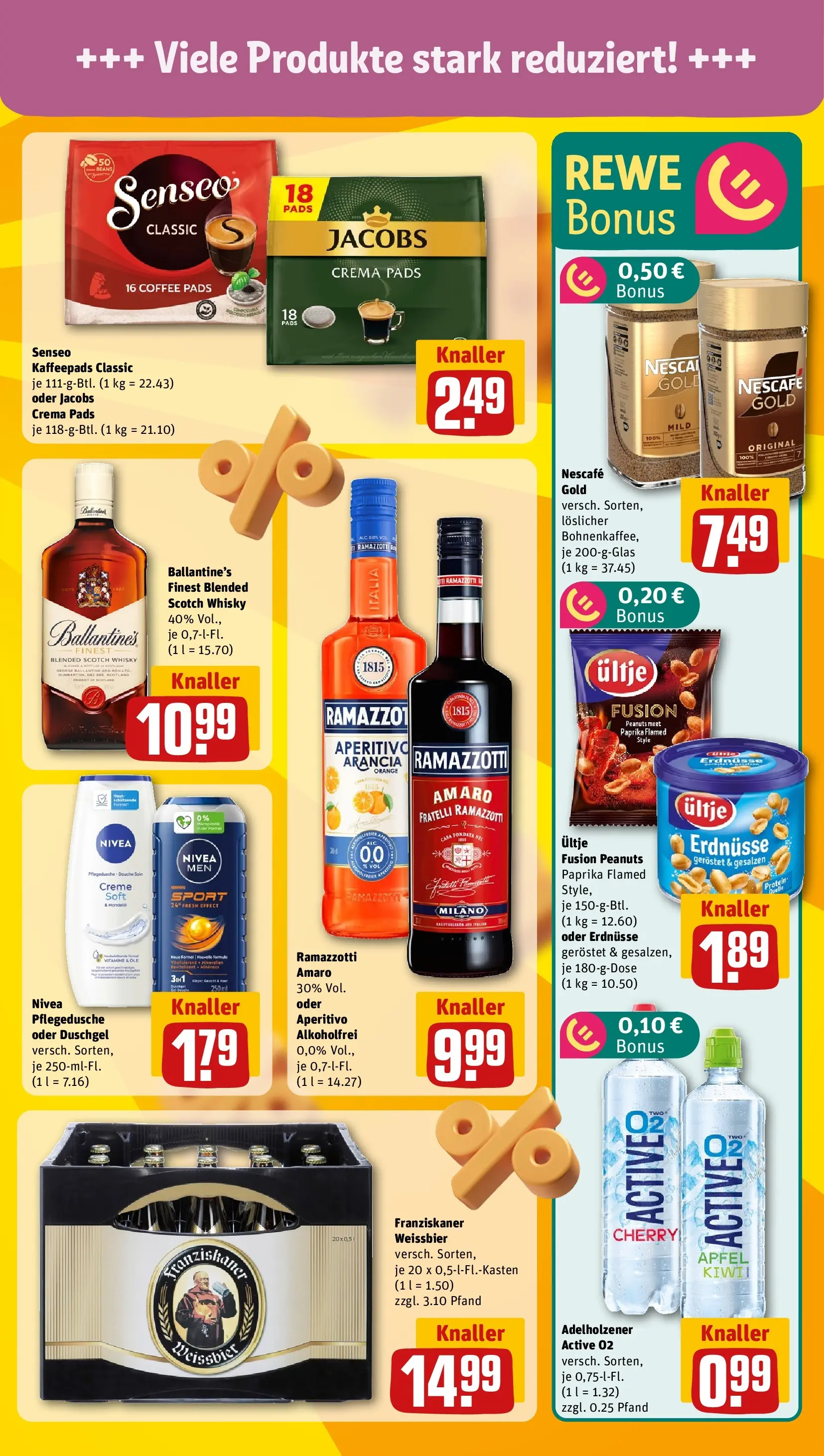 REWE Prospekt ab 16.02.2026 zum Blättern » Angebote | Seite: 7 | Produkte: Kaffeepads, Nescafe, Äpfel, Senseo kaffeepads