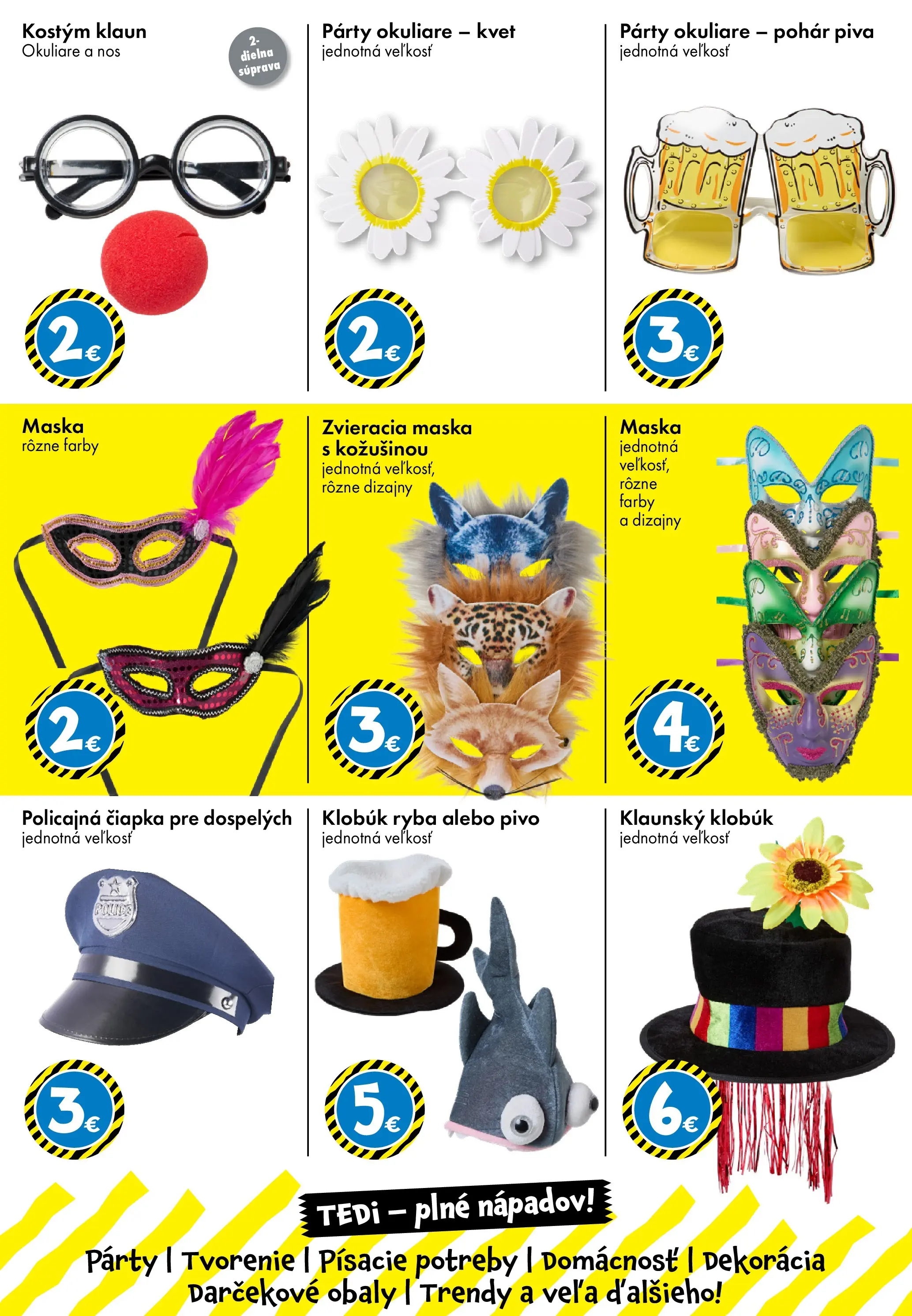 TEDi - TEDi - plné nápadov od 11.02.2026 → Aktuálna ponuka online | Strana: 5 | Produkty: Pivo, Klobúk, Čiapka, Okuliare