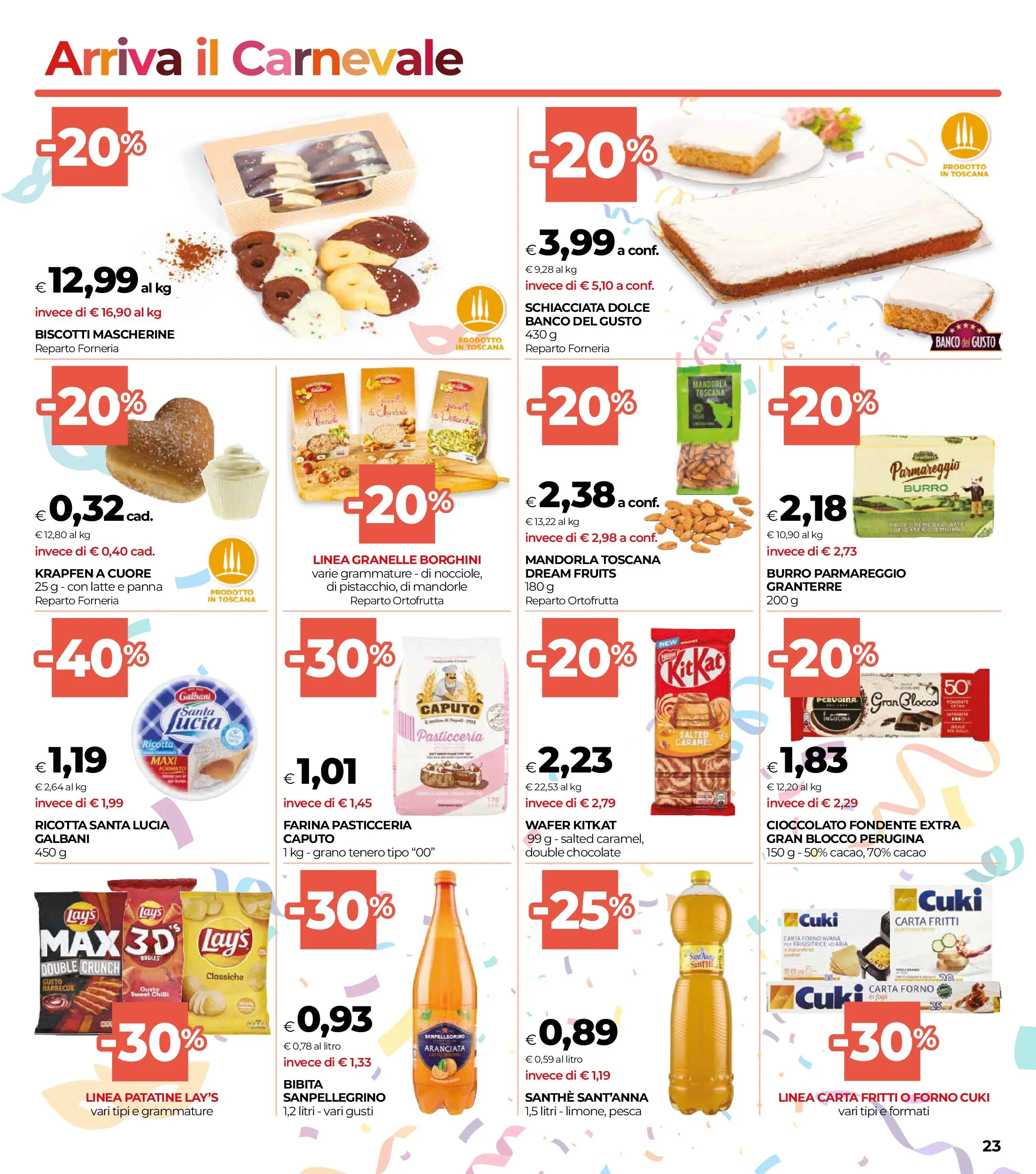 Nuovo Offerte - Grandi Marche dal 11/02/2026 > offerte anteprima 🛍️ | Pagina: 23 | Prodotti: Panna, Farina, Forno, Carta forno