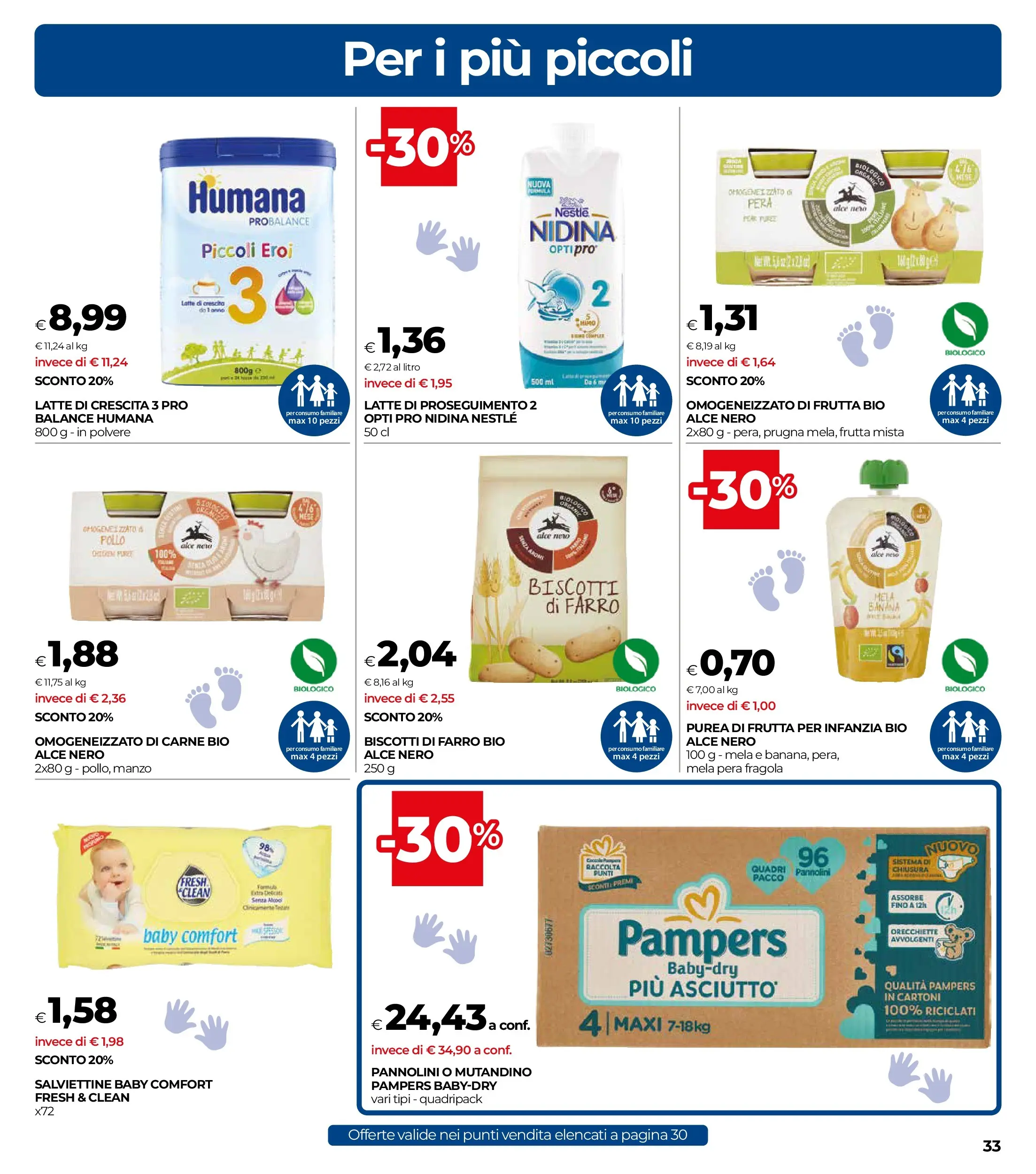 Nuovo Offerte - Grandi Marche dal 11/02/2026 > offerte anteprima 🛍️ | Pagina: 33 | Prodotti: Frutta, Latte, Pera, Pampers
