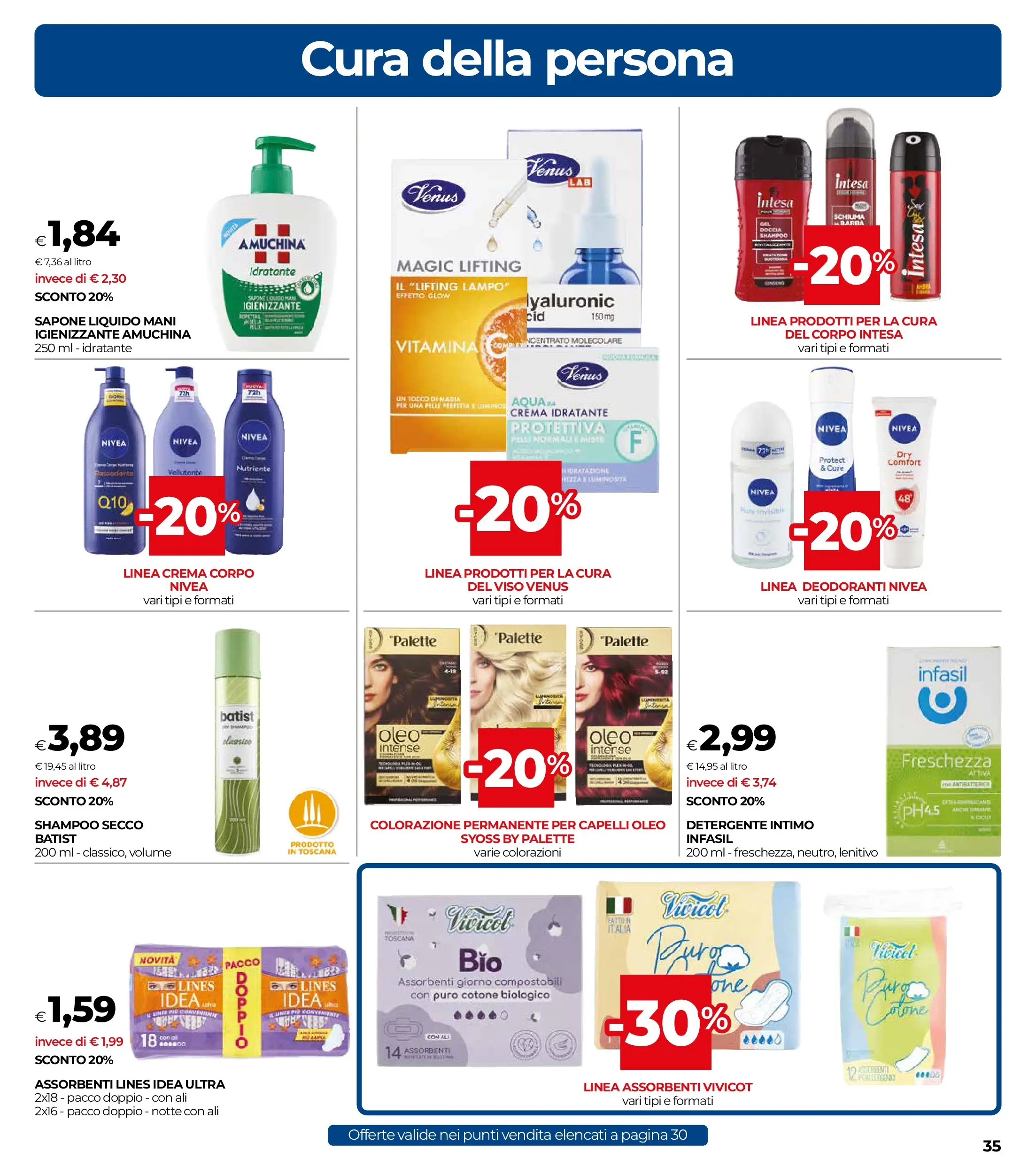 Nuovo Offerte - Grandi Marche dal 11/02/2026 > offerte anteprima 🛍️ | Pagina: 35 | Prodotti: Shampoo, Crema, Sapone, Detergente intimo