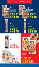 ЛИДЛ Апетитни предложени в белгийски и нидерландски стил в ЛИДЛ с валидност до 22.02.2026 - от 16-02-26