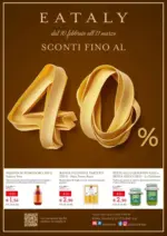 Eataly SCONTI FINO AL 40% - al 11.03.2026