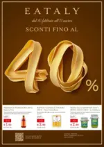 Eataly SCONTI FINO AL 40% - al 11.03.2026
