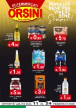 Orsini Market Offerte valide dal 11 al 24 febbraio - al 24.02.2026