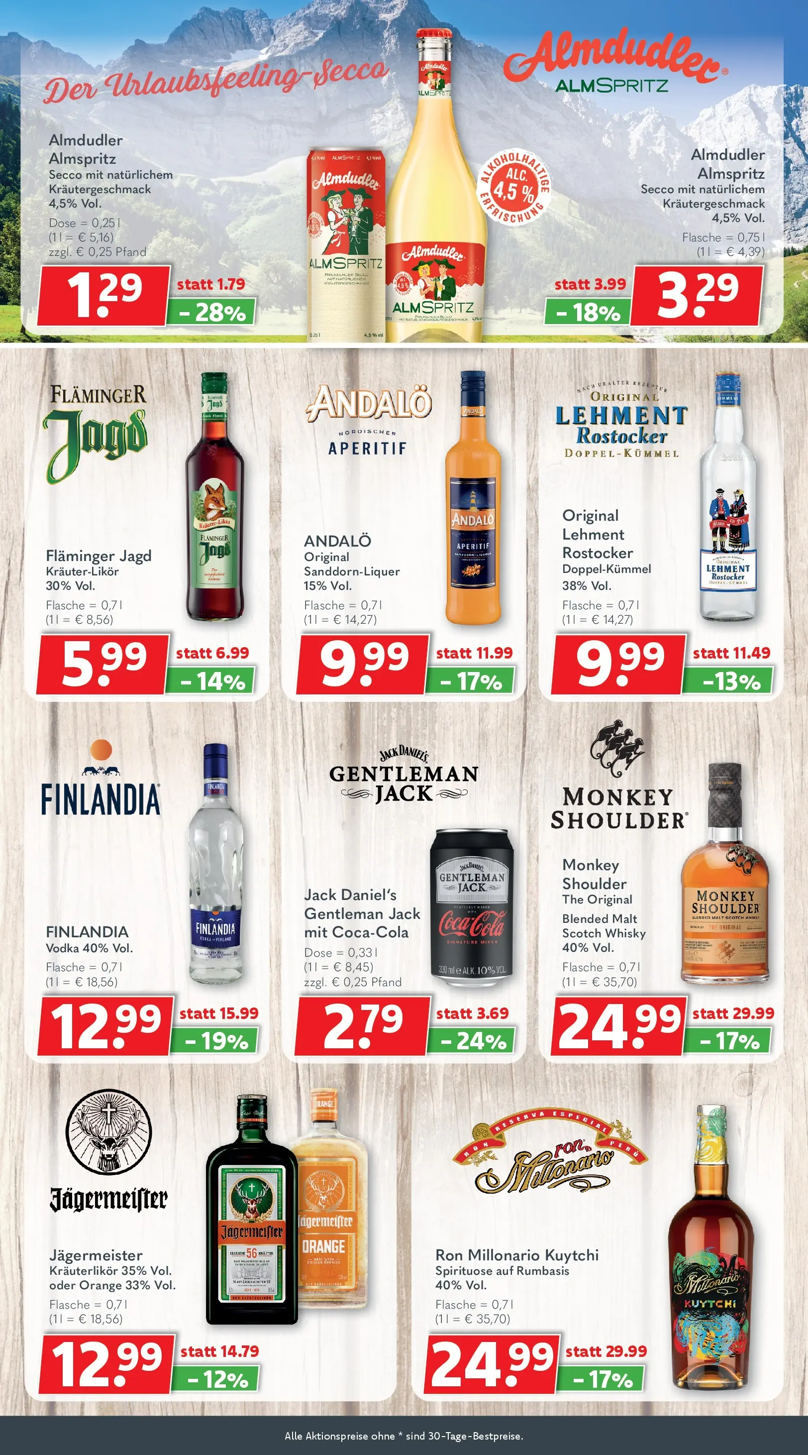 Getränkeland Prospekt Brüel	 (ab 16.02.2026) zum Blättern | Seite: 5 | Produkte: Whisky, Coca cola, Jägermeister, Vodka