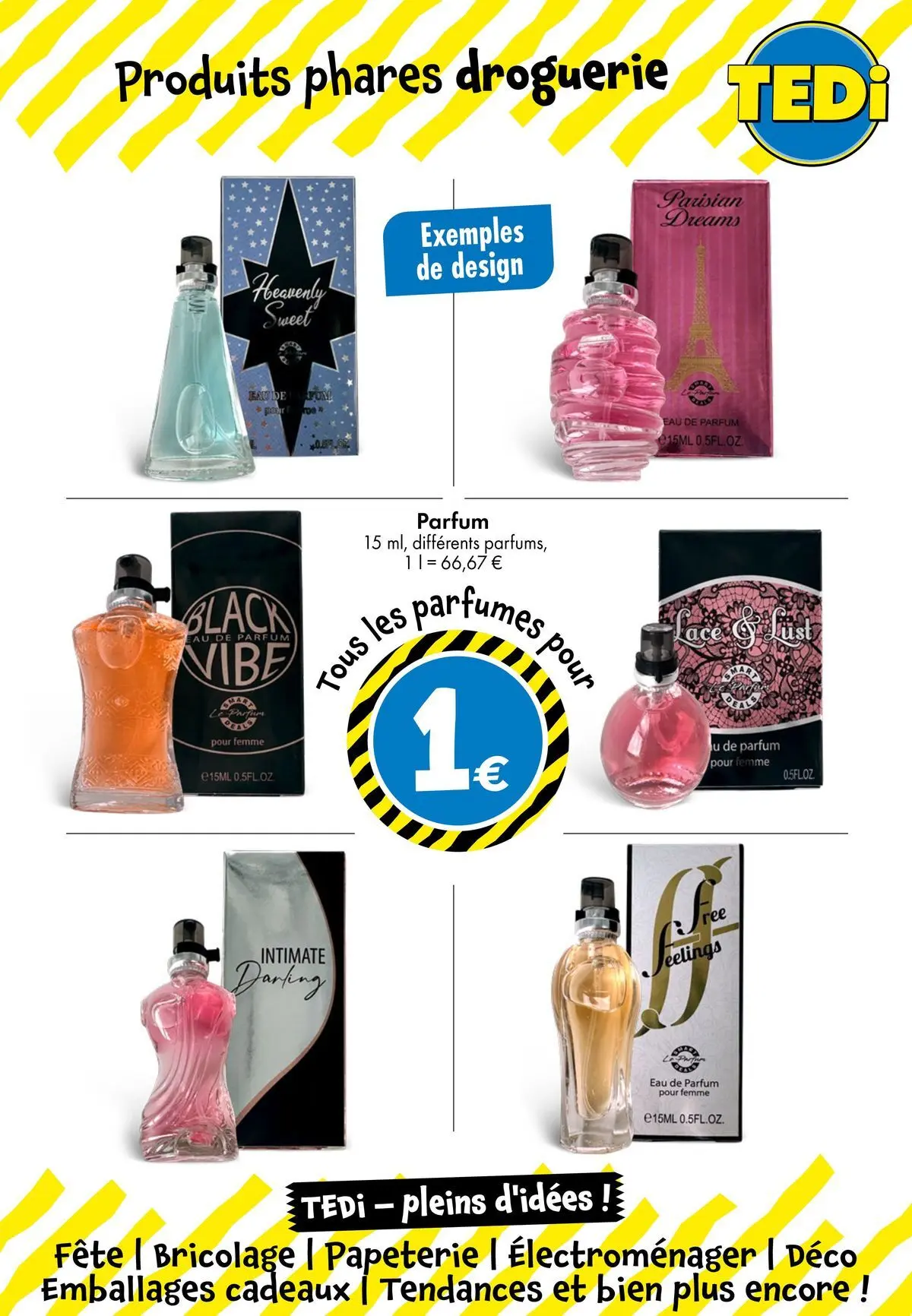 TEDi - TEDi - pleins d'idées à partir du 14/02/2026 - promo en ligne | Page: 15 | Produits: Parfum, Eau de parfum