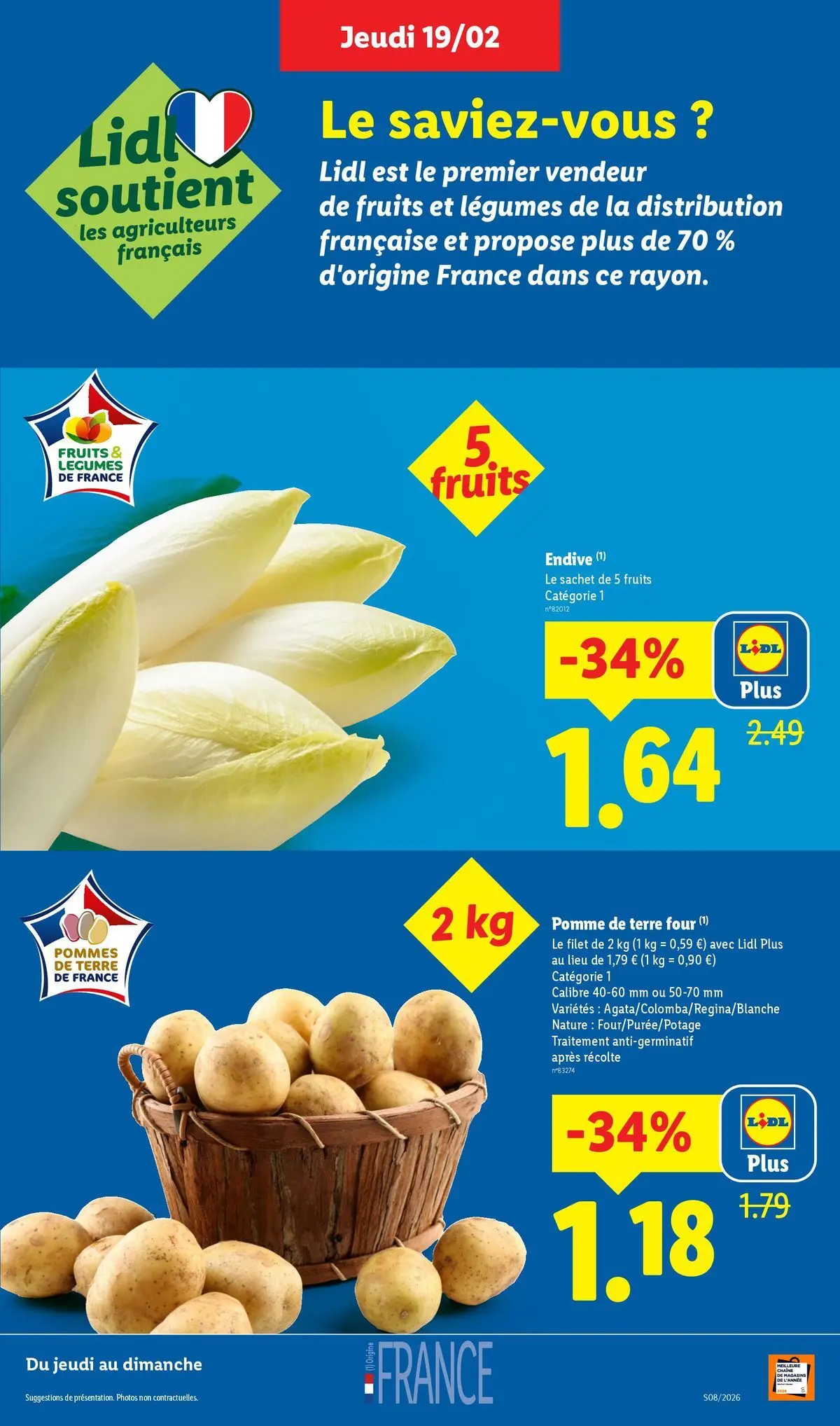 Catalogue LIDL du 18/02/2026 | Promo prospectus en ligne | Page: 3