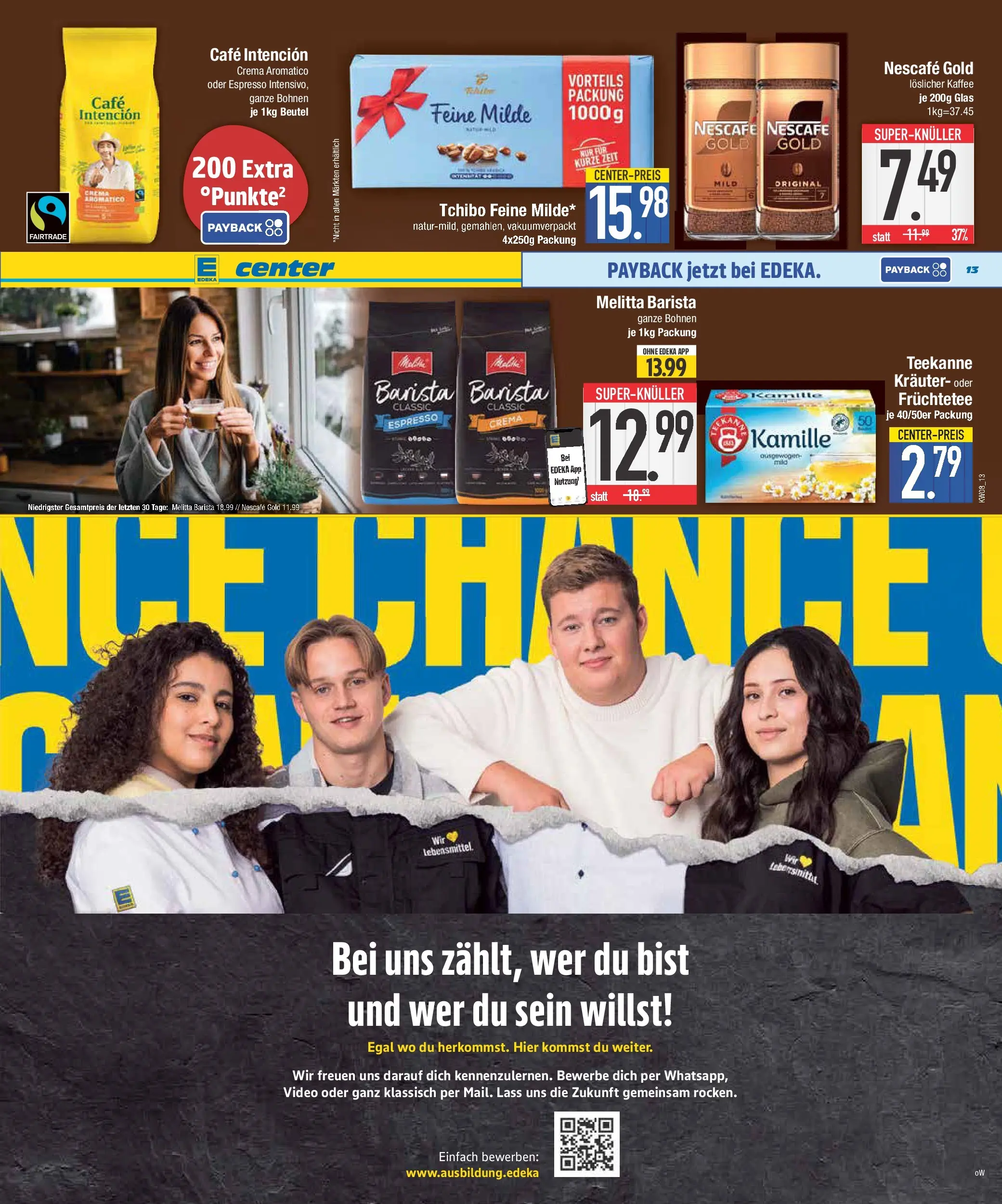 E center Prospekt Piding (ab 16.02.2026) » Angebote Online | Seite: 13 | Produkte: Nescafe, Kaffee, Nescafe gold, Video