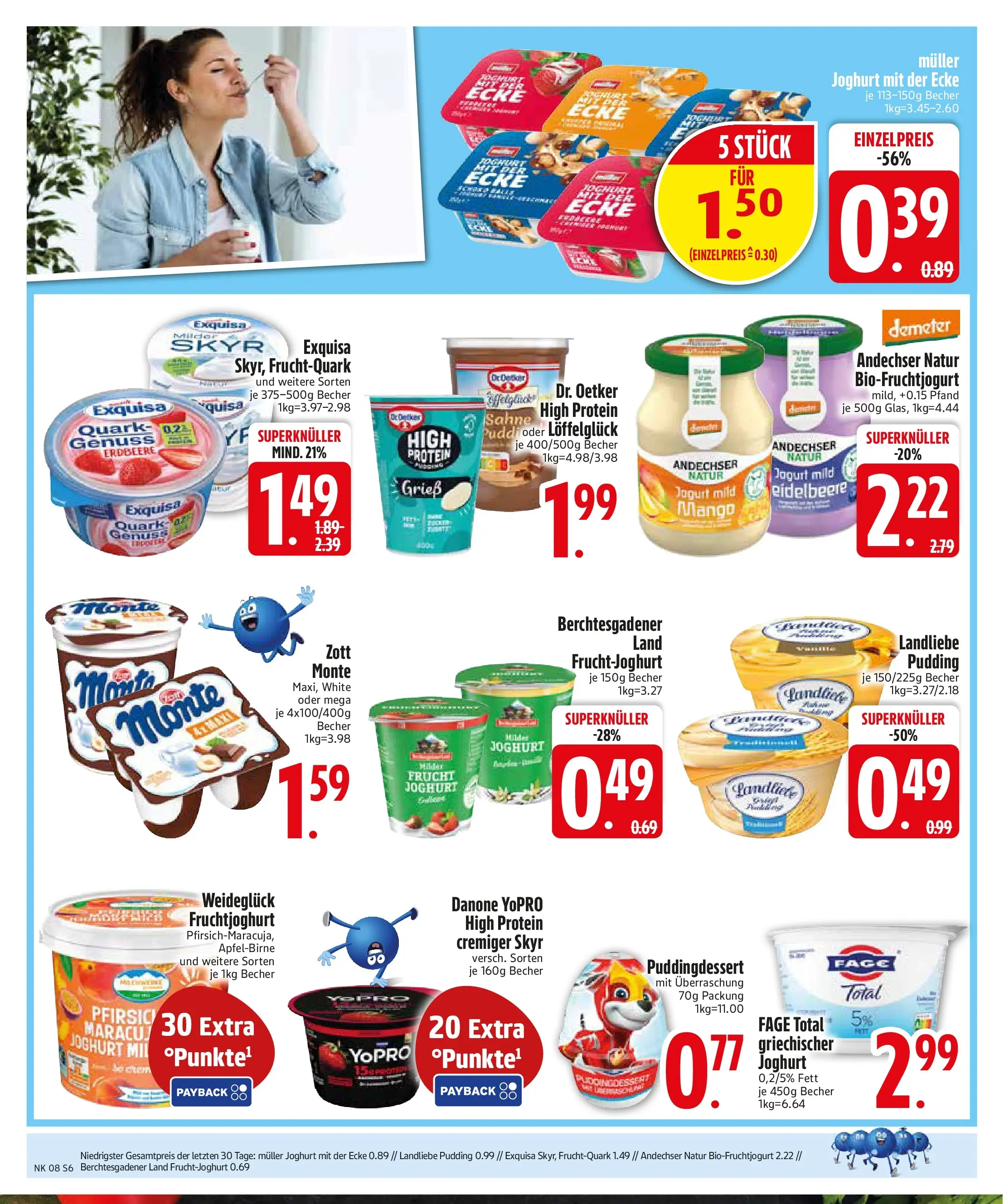 Edeka prospekt München	 (ab 16.02.2026) » Angebote Online | Seite: 6 | Produkte: Joghurt, Pudding, Mango, Sahne