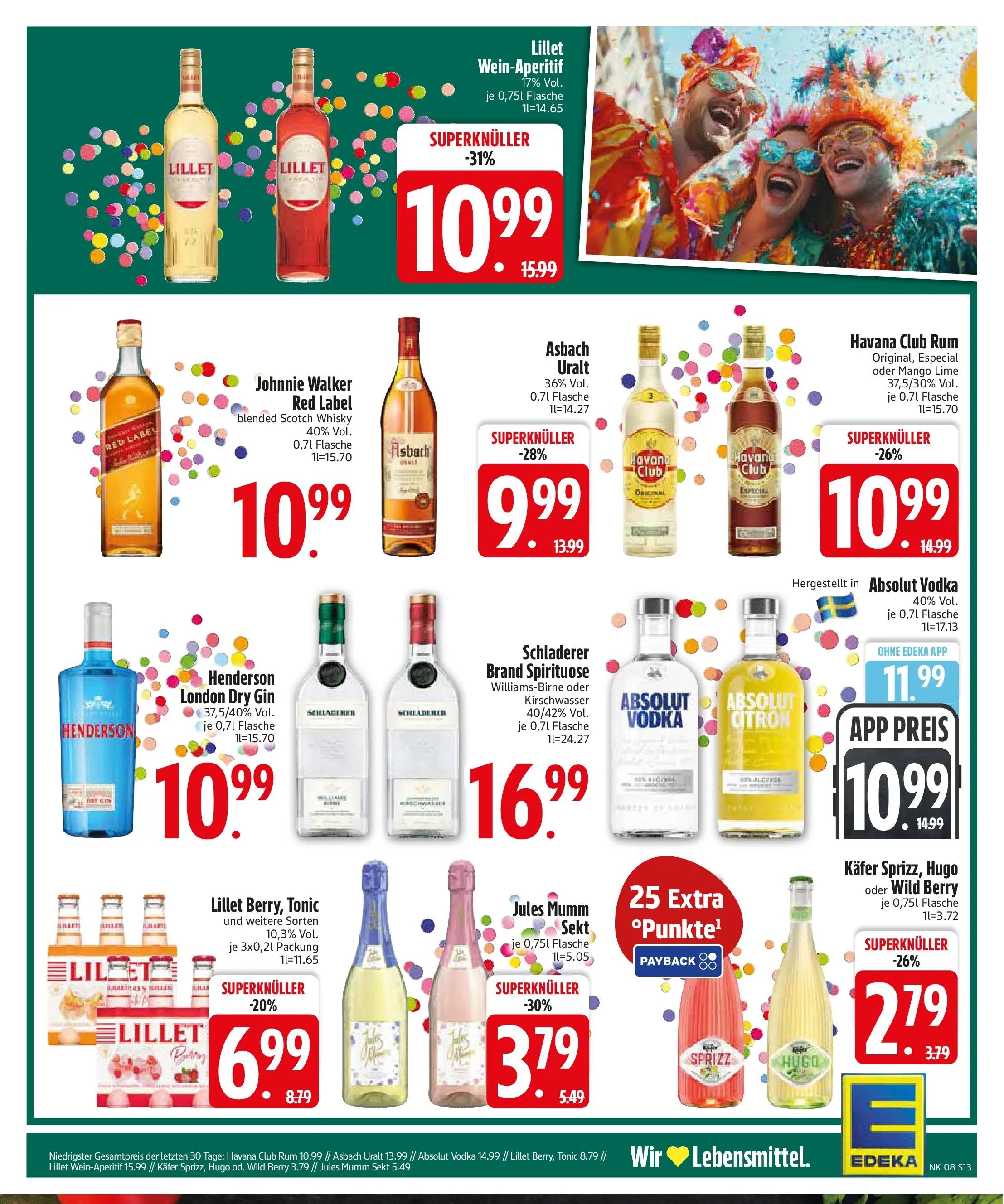Edeka prospekt München	 (ab 16.02.2026) » Angebote Online | Seite: 13 | Produkte: Rum, Jules mumm, Vodka, Johnnie walker