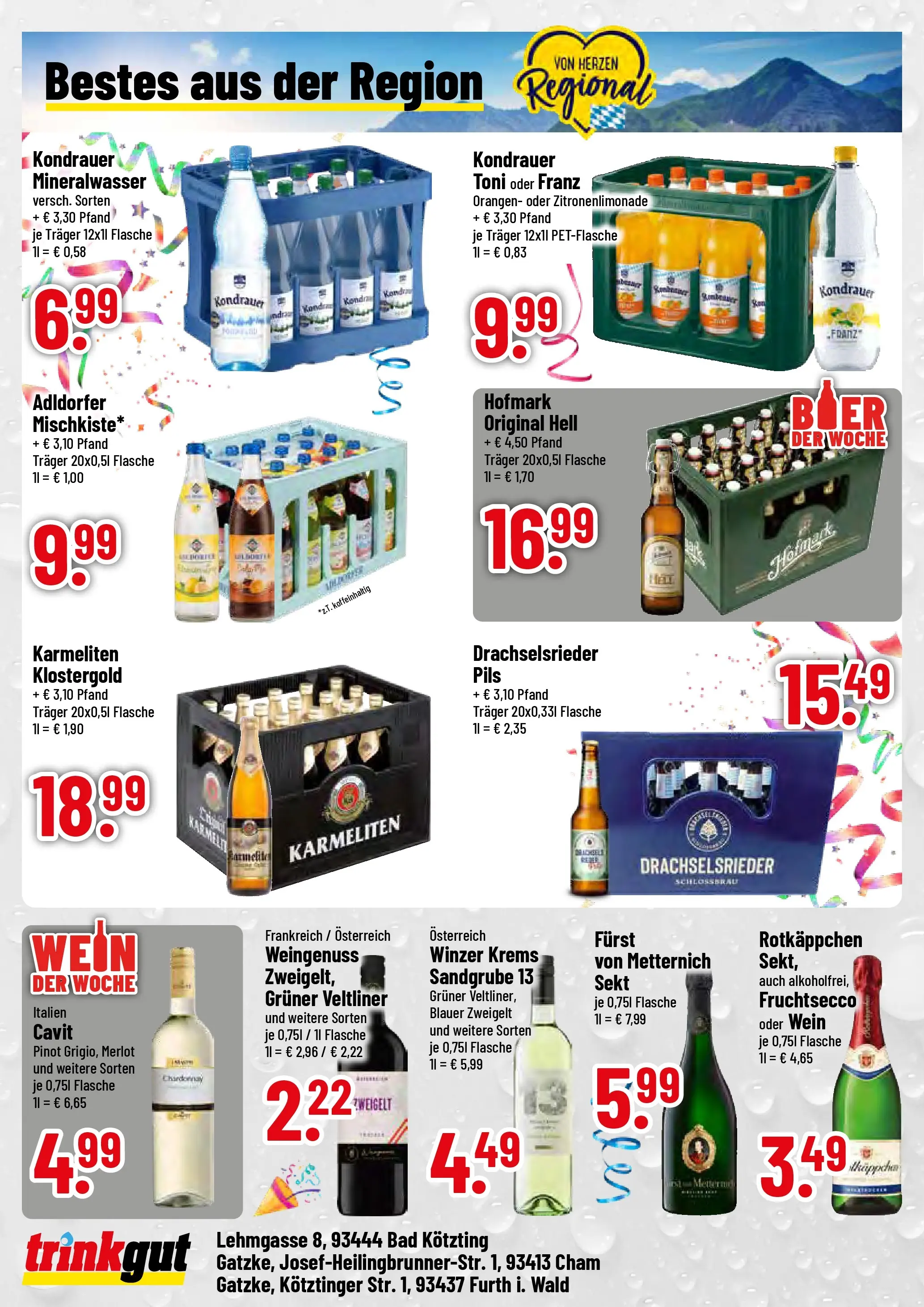 Trinkgut Prospekt Bad Kötzting (ab 16.02.2026) » Angebote online | Seite: 4 | Produkte: Sekt, Bad, Rotkäppchen, Wein