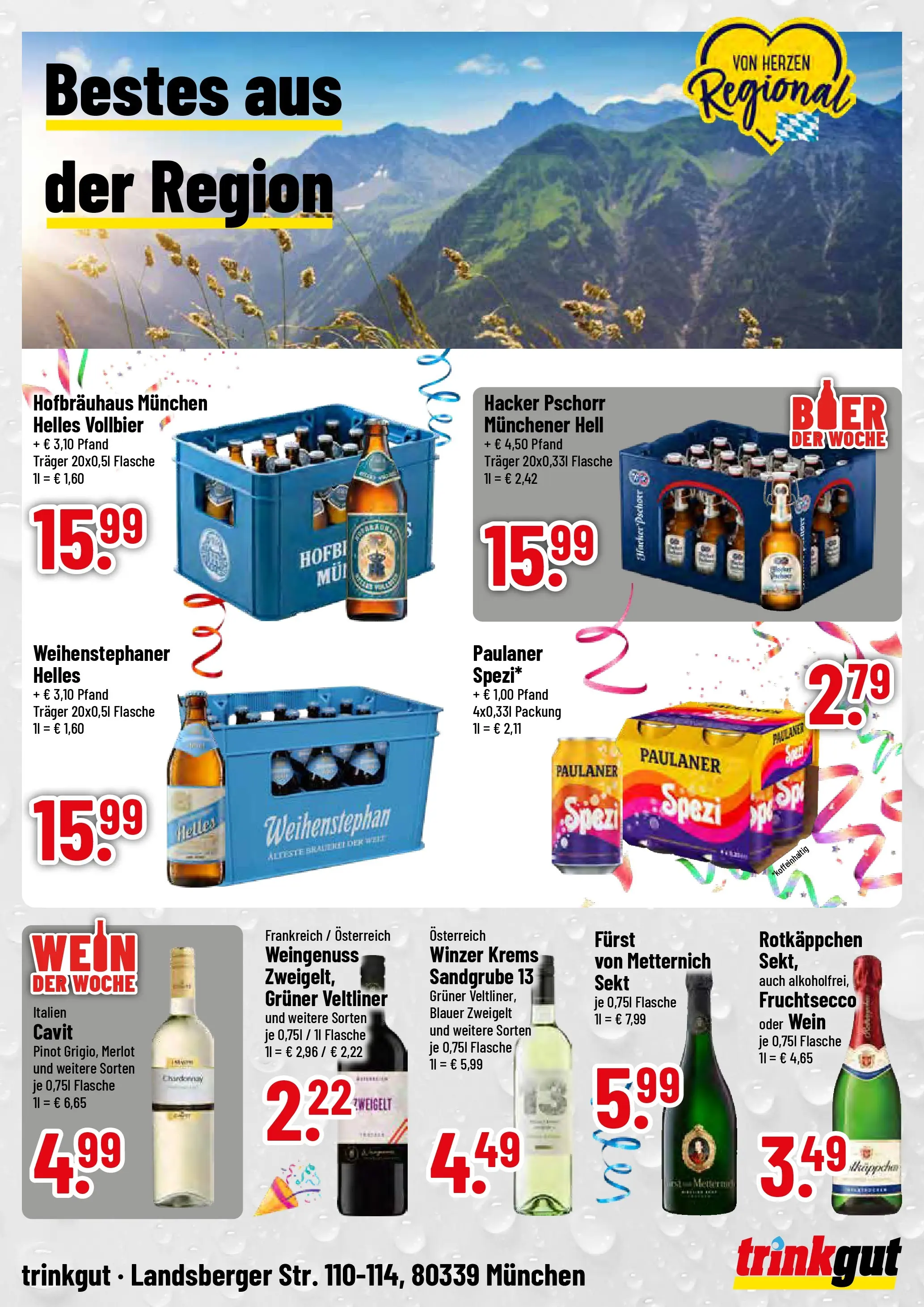 Trinkgut Prospekt München (ab 16.02.2026) » Angebote online | Seite: 4 | Produkte: Sekt, Fruchtsecco, Rotkäppchen, Wein