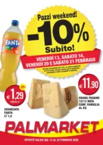 Palmarket Pazzi Weekend -10% - al 25.02.2026