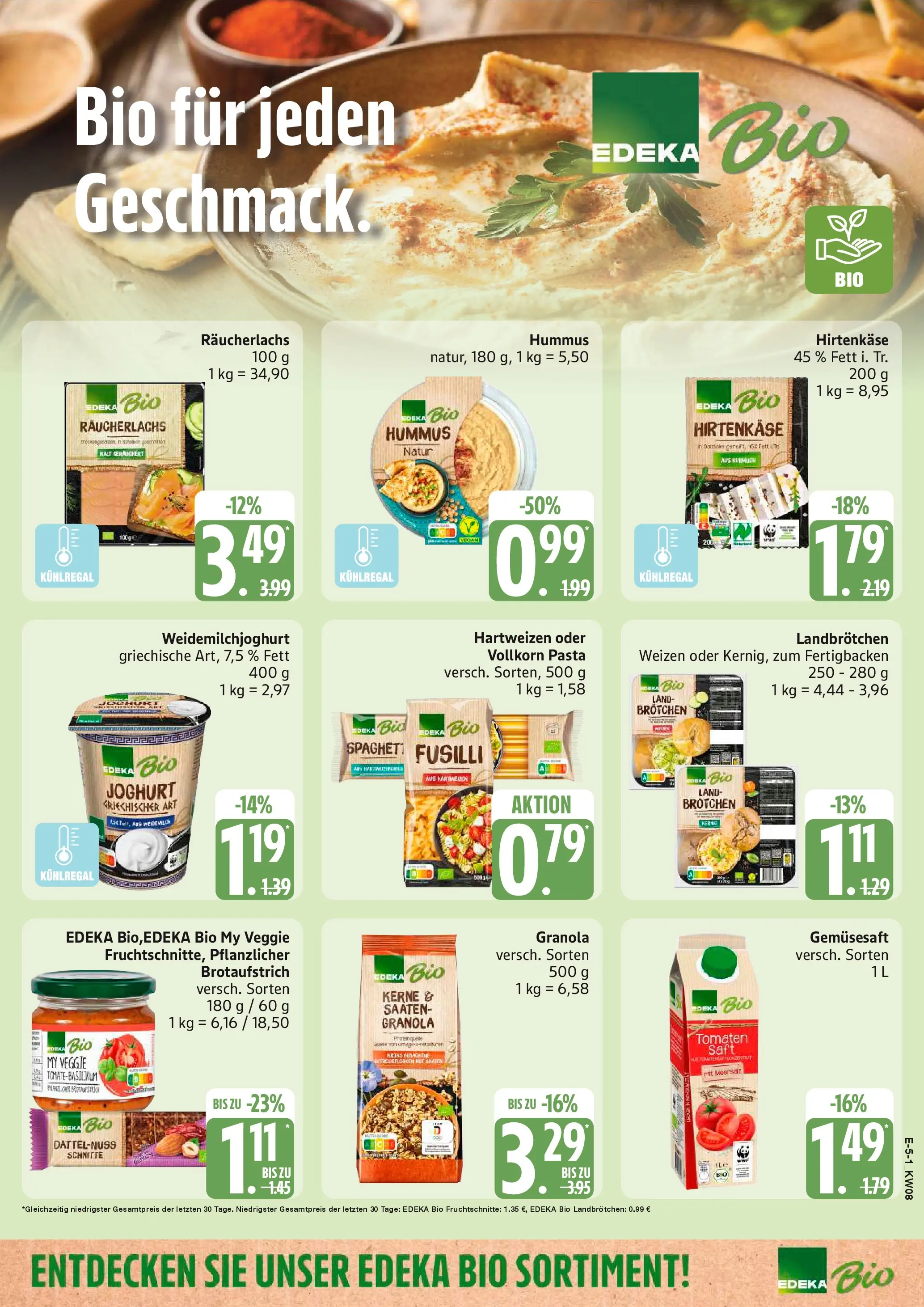 Edeka prospekt Seevetal	 (ab 15.02.2026) » Angebote Online | Seite: 5 | Produkte: Joghurt, Tomaten, Räucherlachs, Saft