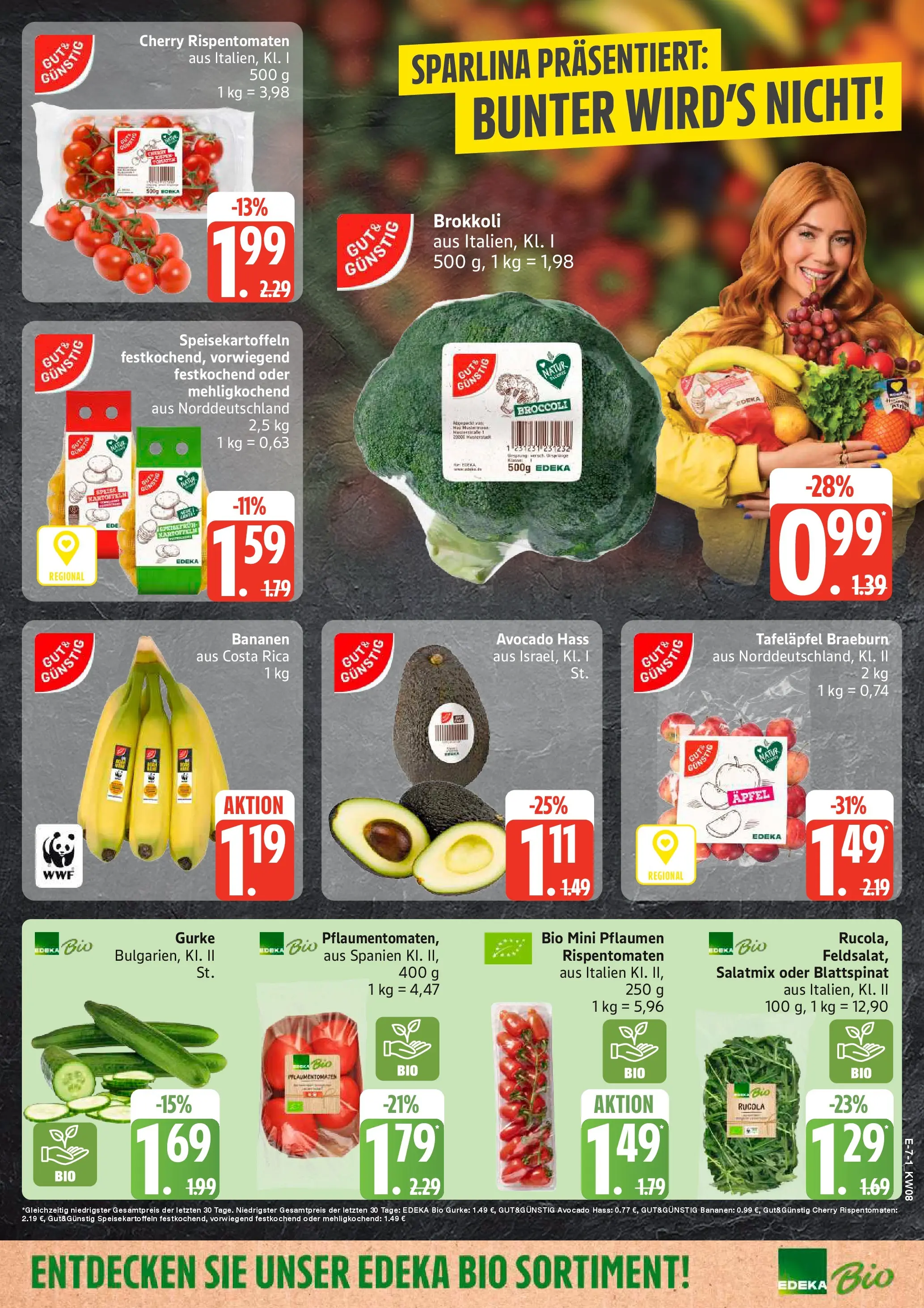 Edeka prospekt Seevetal	 (ab 15.02.2026) » Angebote Online | Seite: 7 | Produkte: Rucola, Äpfel, Avocado, Brokkoli