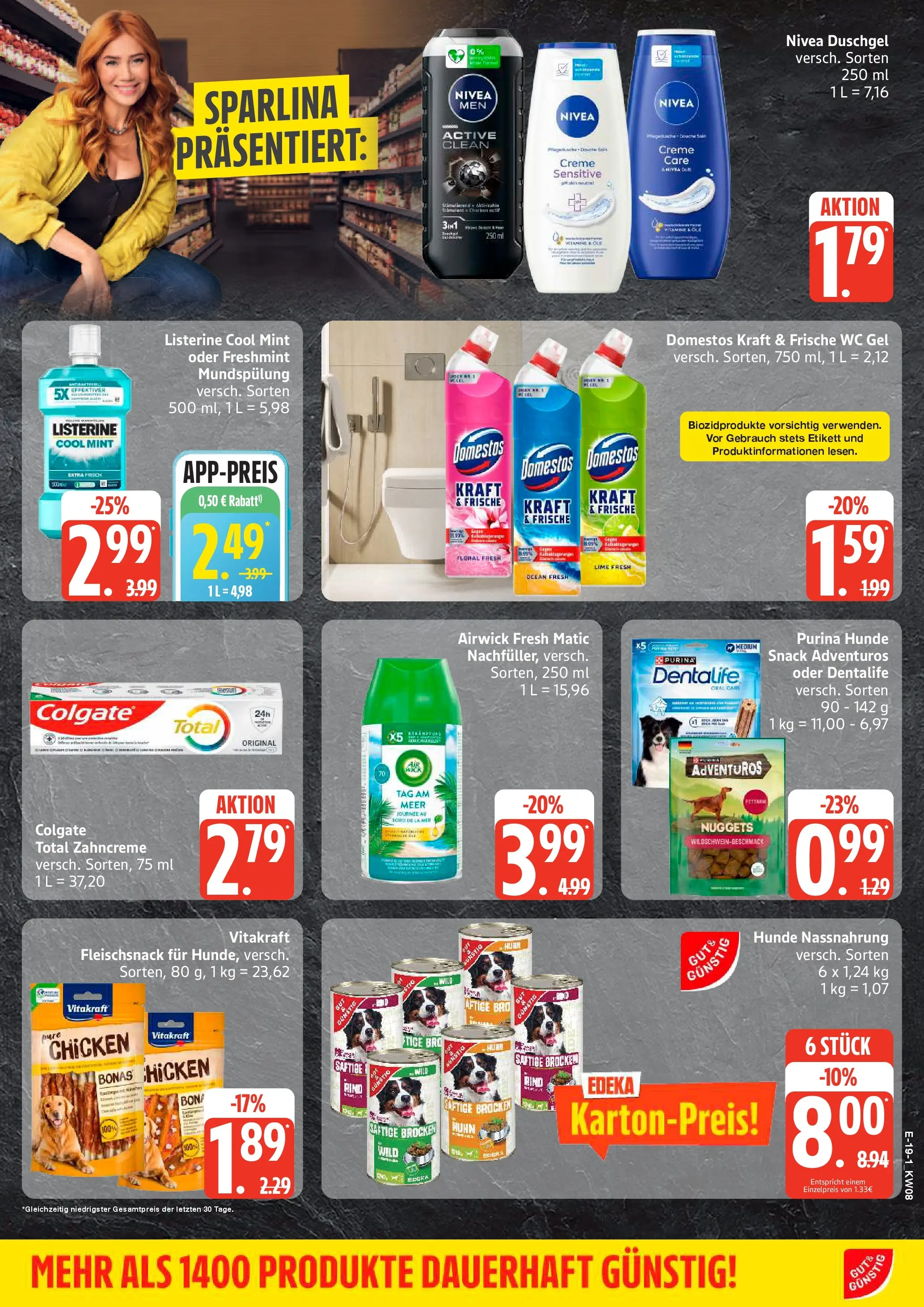 Edeka prospekt Seevetal	 (ab 15.02.2026) » Angebote Online | Seite: 19 | Produkte: Creme, Duschgel, Shower Gel, Listerine