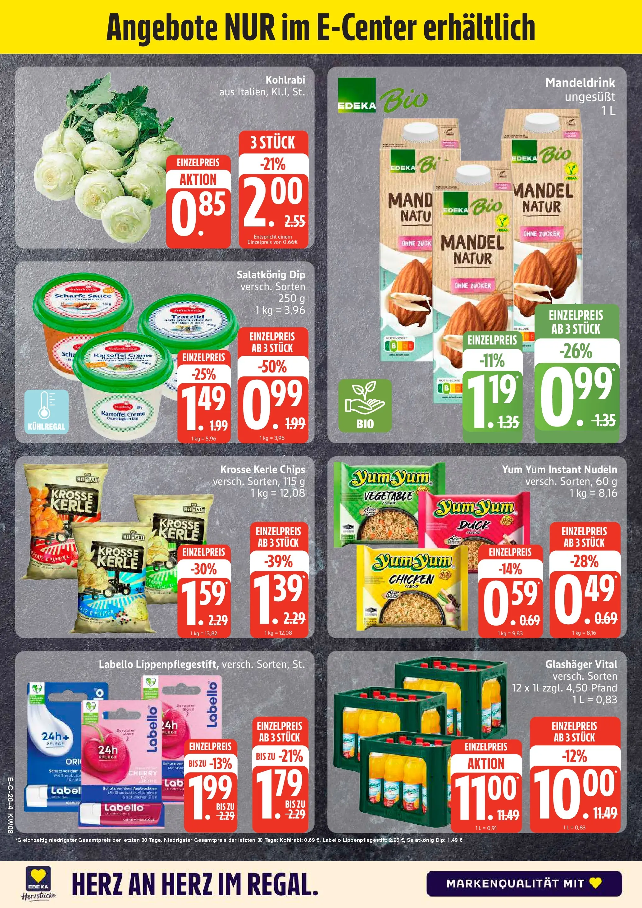 Edeka prospekt Neuruppin	 (ab 16.02.2026) » Angebote Online | Seite: 24 | Produkte: Kohlrabi, Creme, Zucker, Lip Balm