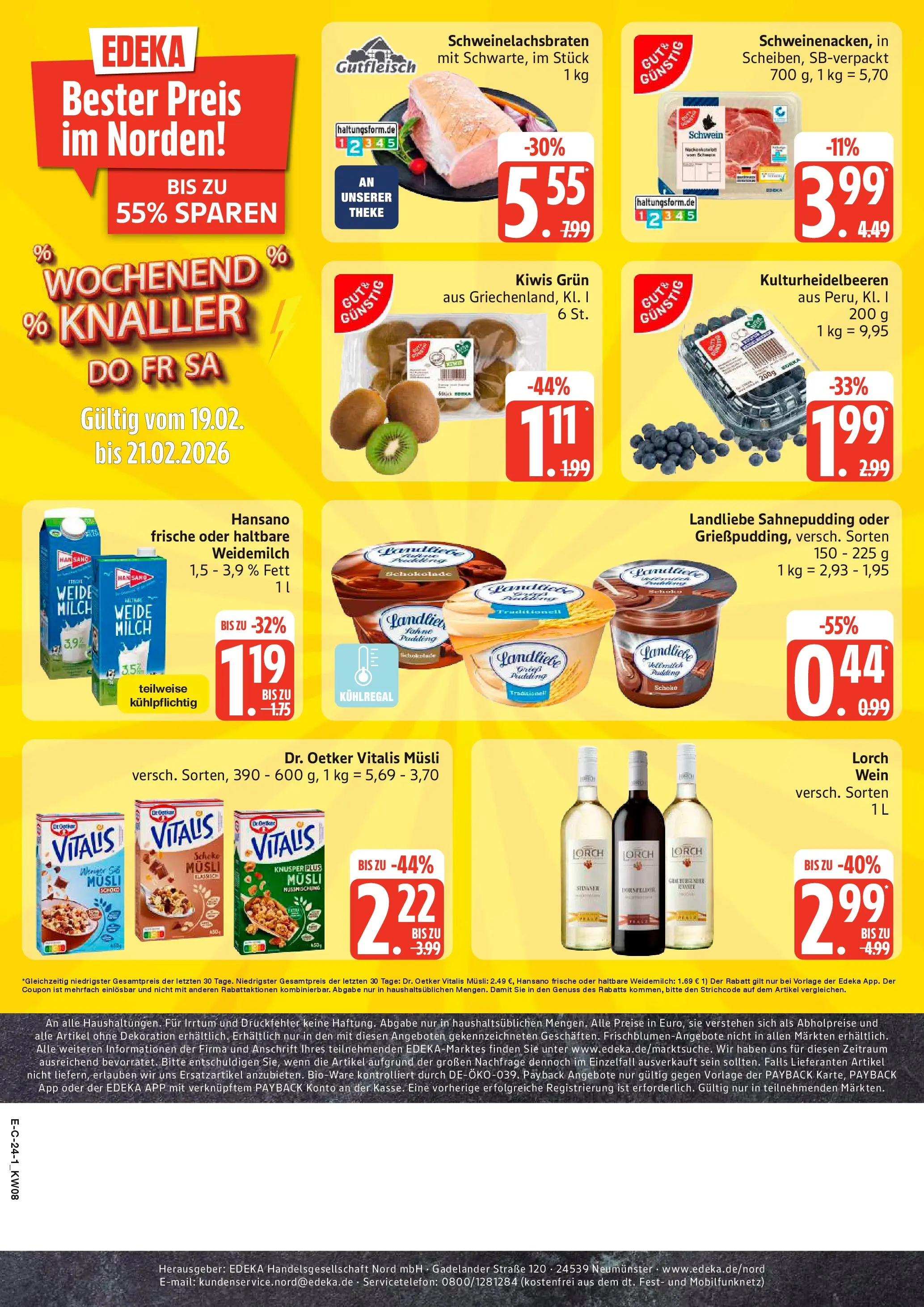 Edeka prospekt Tostedt	 (ab 15.02.2026) » Angebote Online | Seite: 28