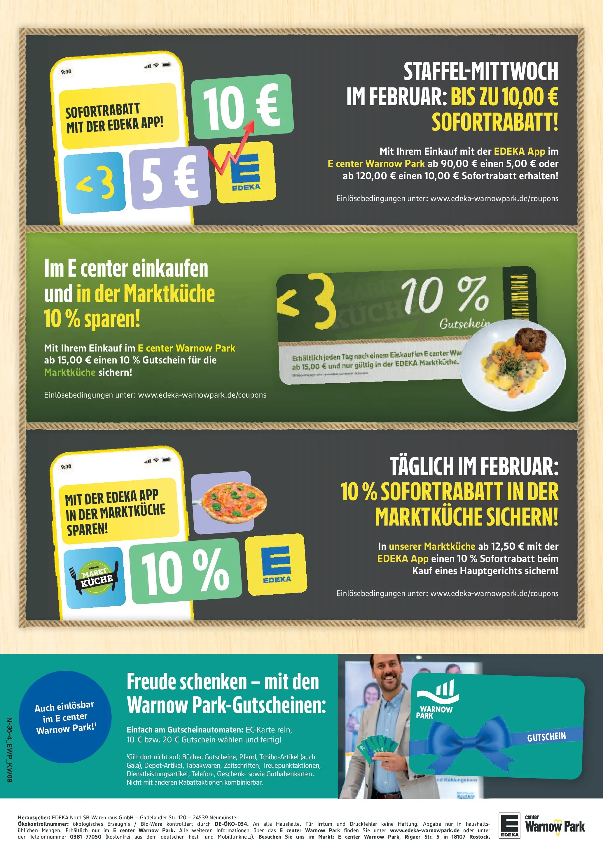 Edeka prospekt Rostock	 (ab 16.02.2026) » Angebote Online | Seite: 36