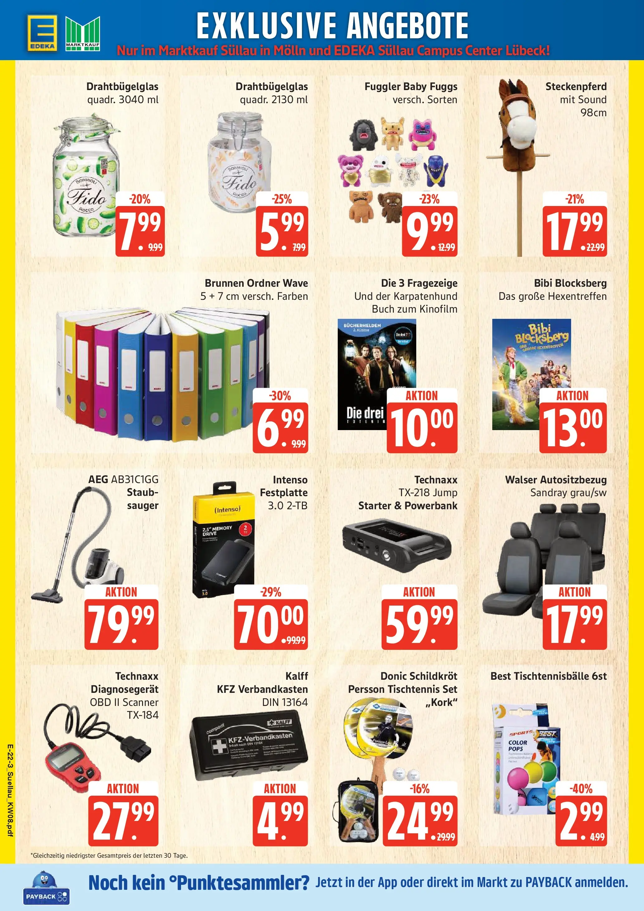 Marktkauf - Marktkauf: Wochenangebote (ab 15.02.2026) » Angebote online | Seite: 26 | Produkte: AEG, Tischtennisbälle, Powerbank