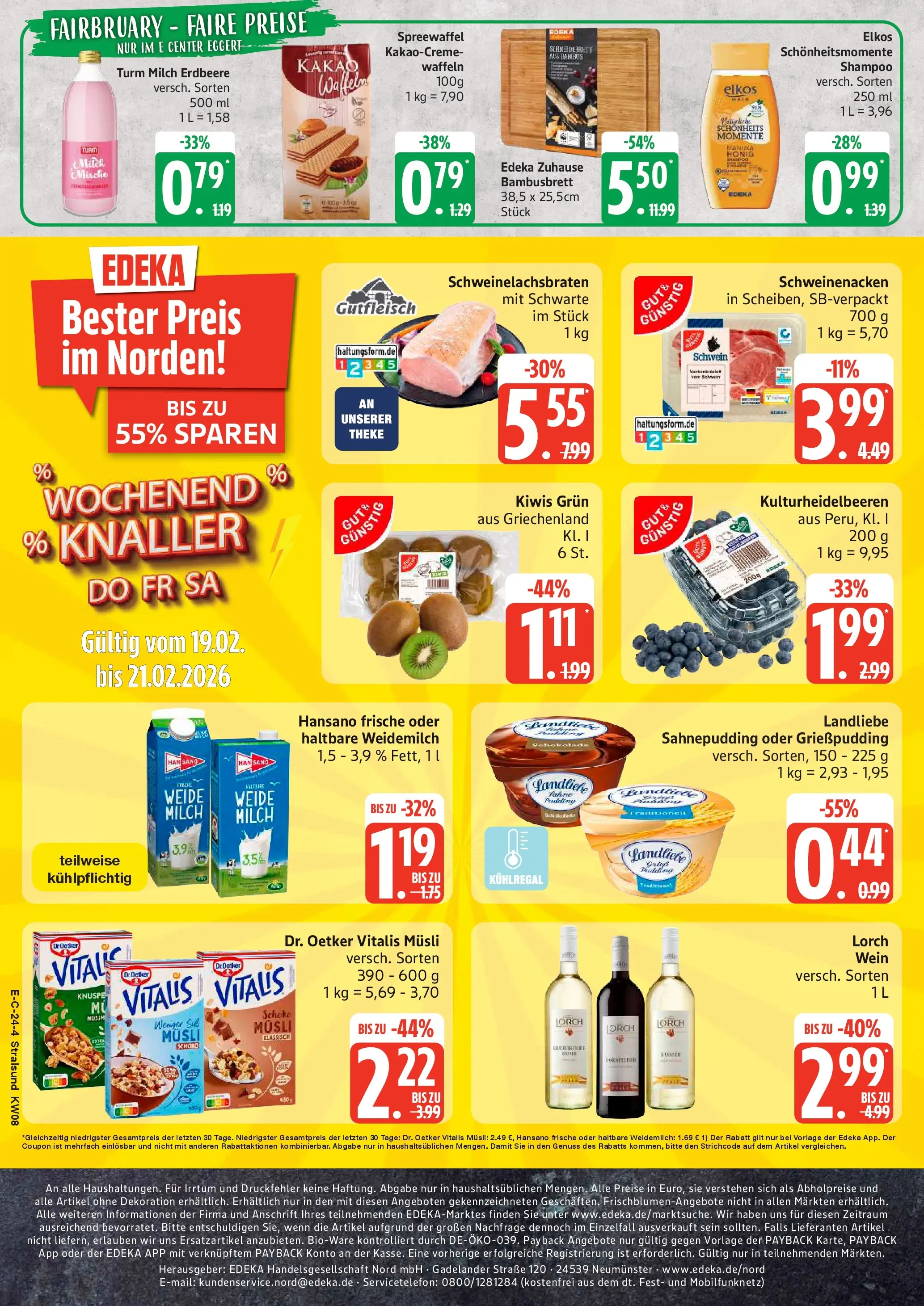 Marktkauf - Marktkauf: Wochenangebote (ab 16.02.2026) » Angebote online | Seite: 28 | Produkte: Musli, Pudding, Waffeln, Wein