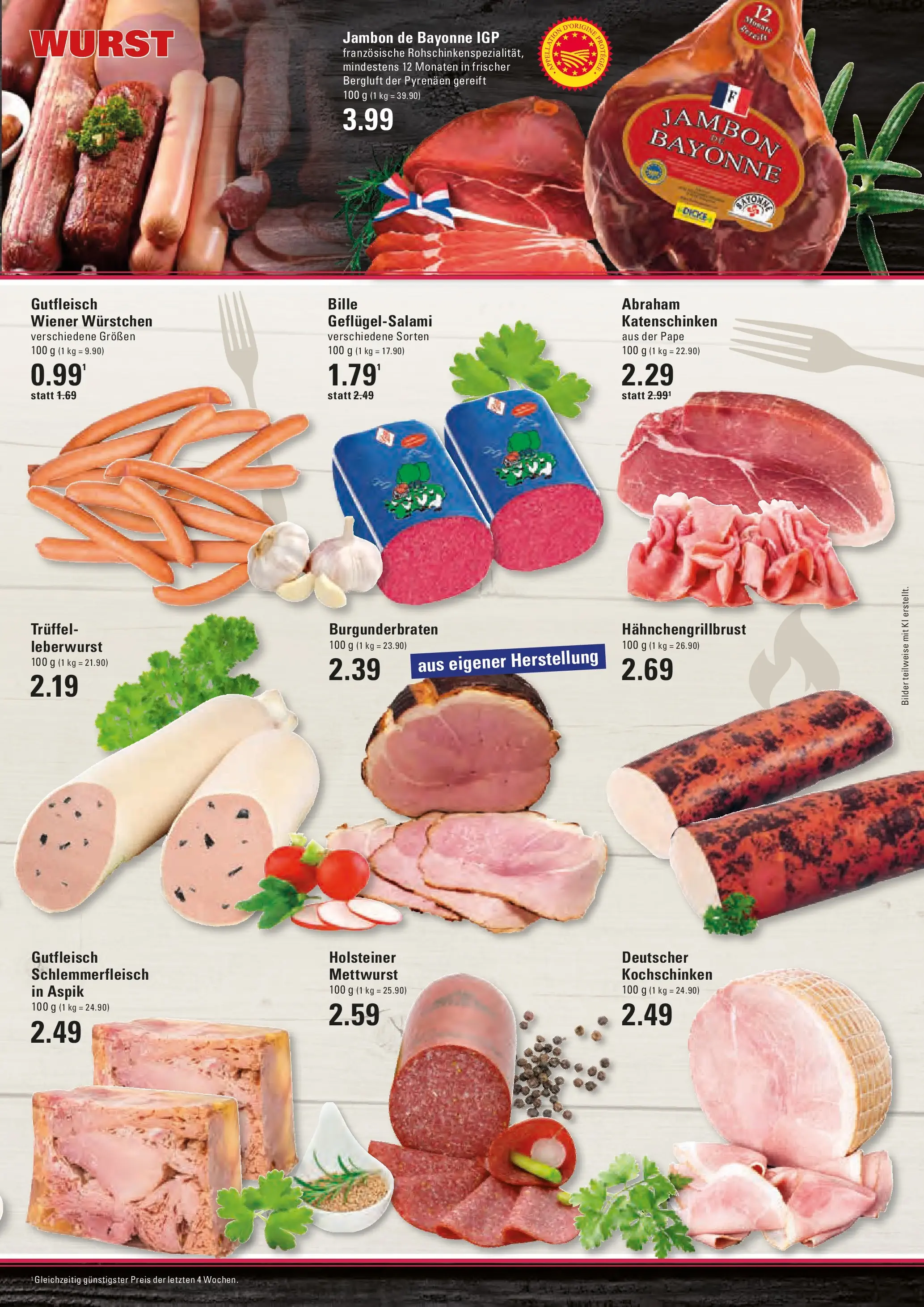 Edeka prospekt Stade	 (ab 16.02.2026) » Angebote Online | Seite: 5 | Produkte: Wiener wurstchen, Bilder, Wurst, Salami