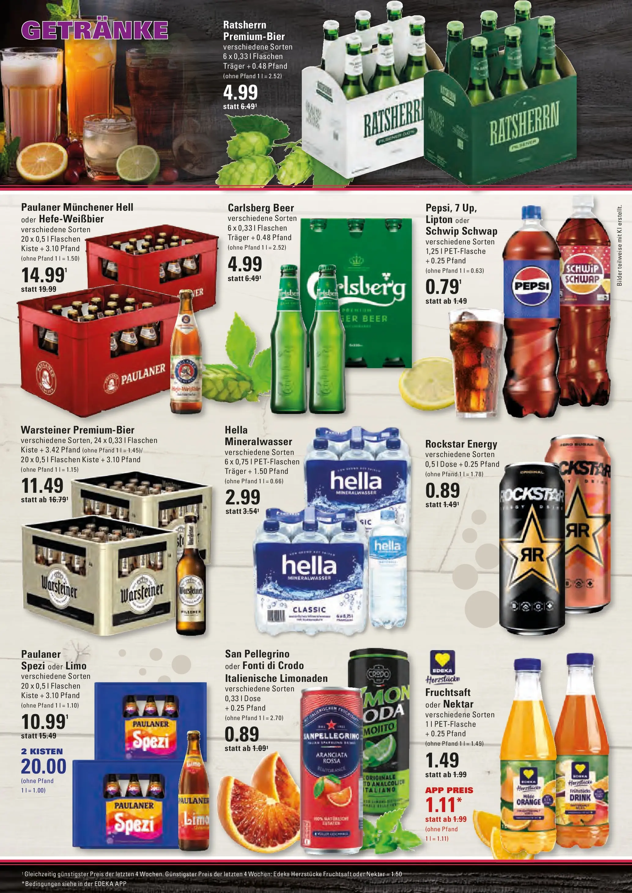 Edeka prospekt Stade	 (ab 16.02.2026) » Angebote Online | Seite: 10 | Produkte: Carlsberg, Energy, Schwip schwap, Paulaner